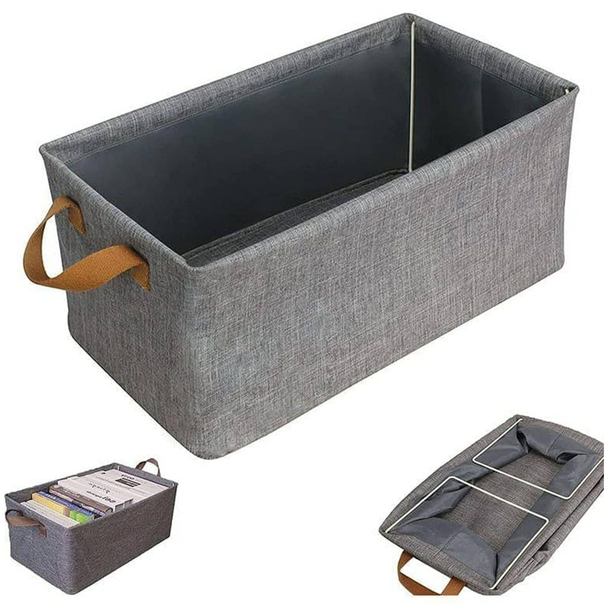 GEEO Storage Boxes & Baskets ( Pack of 1 ) GEEO Storage Boxes & Baskets ( Pack of 1 )