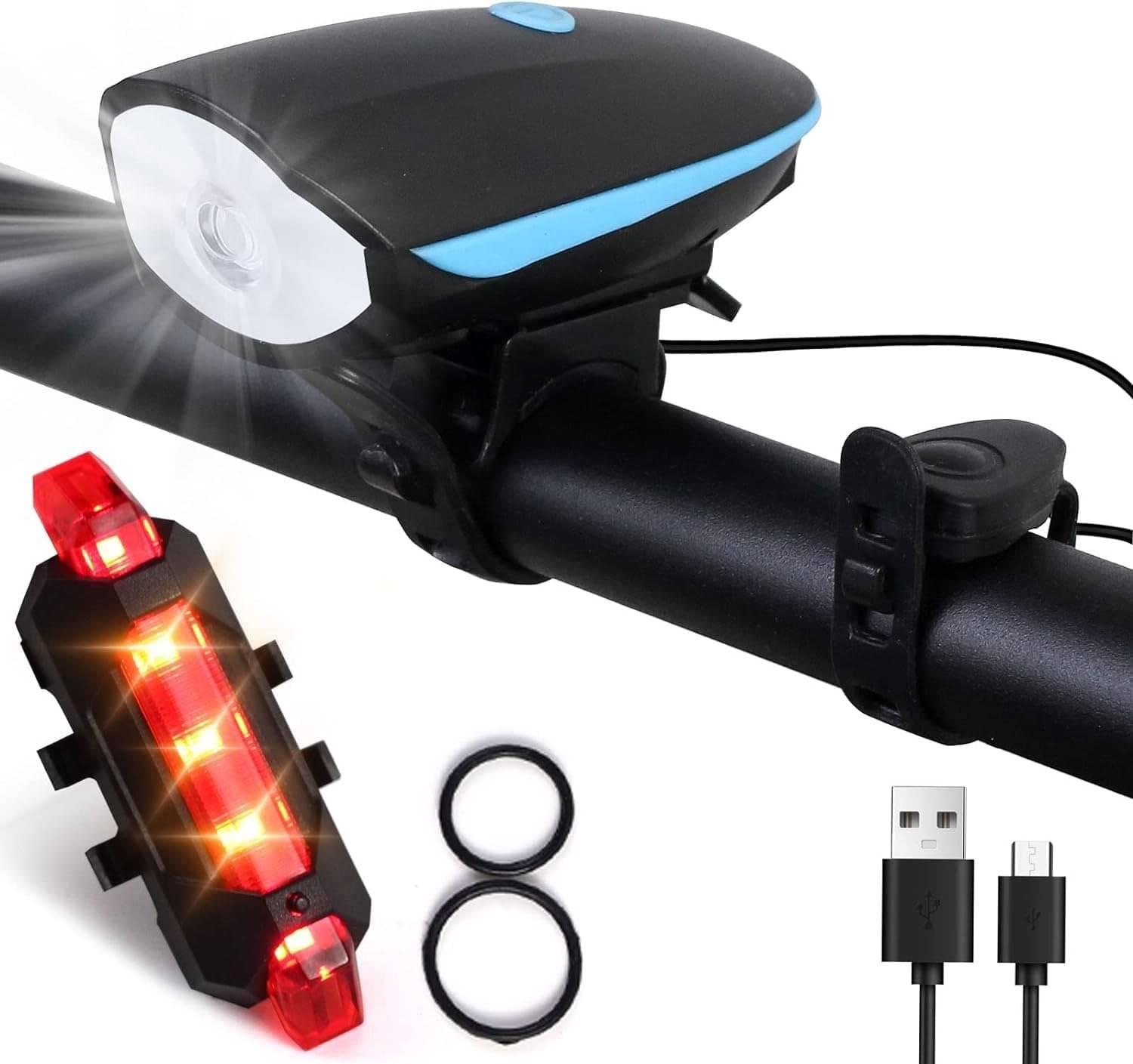     			Gadget Deals Bicycle Lights/Reflectors ( Pack of 2 )