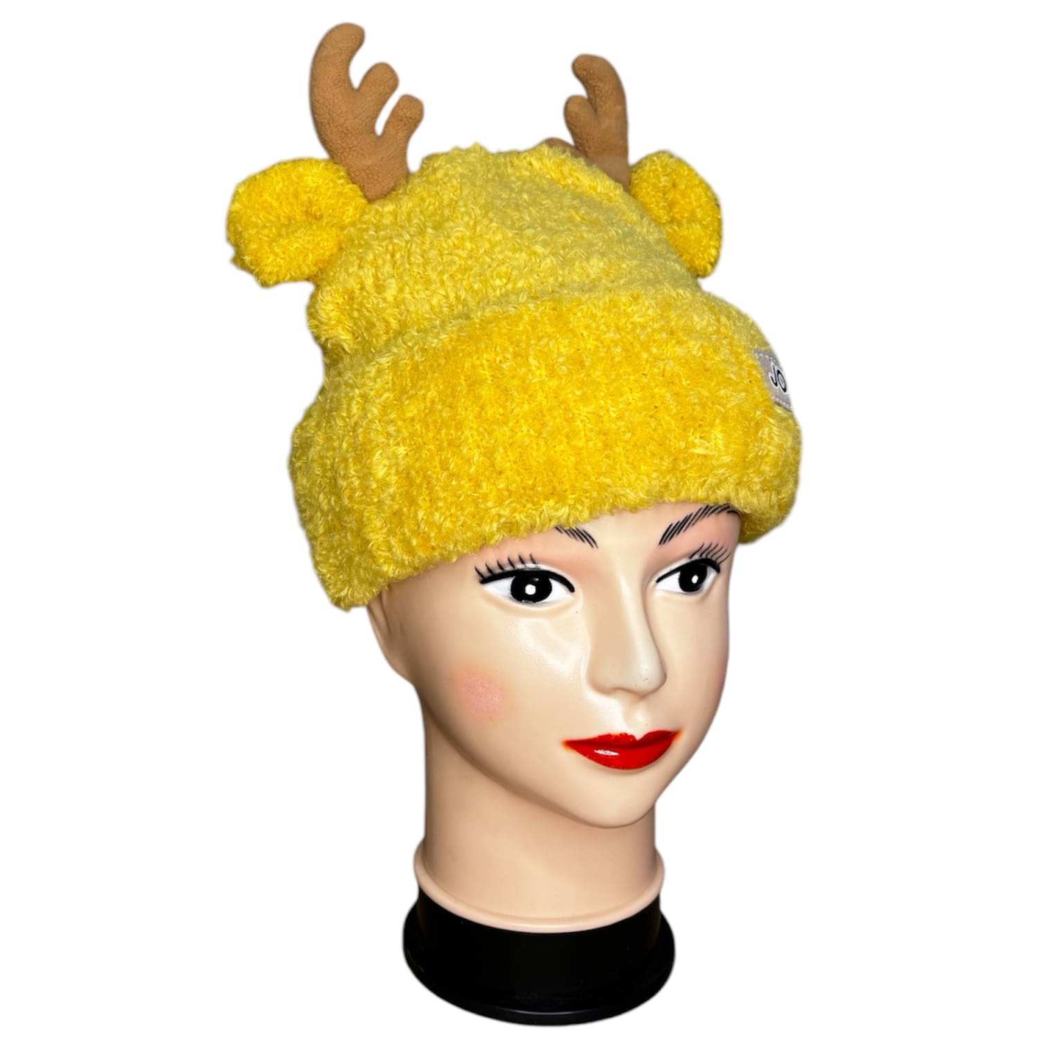     			HF LUMEN Yellow Fleece Women's Cap ( Pack of 1 )