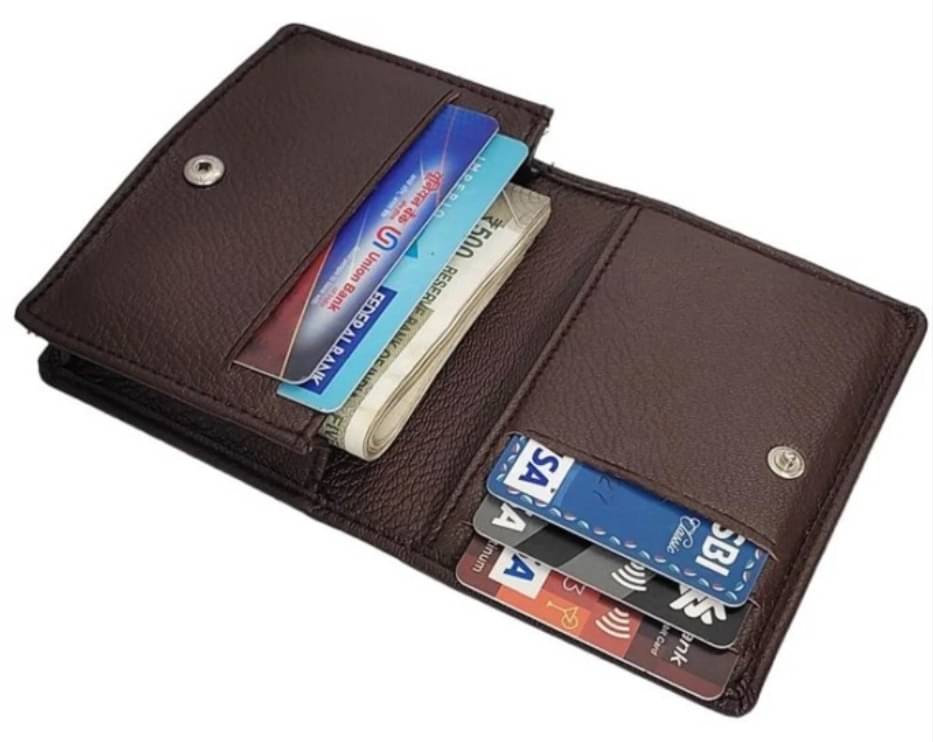     			HIDEFLIX PU Leather Unisex Card Holder ( Pack of 1 )