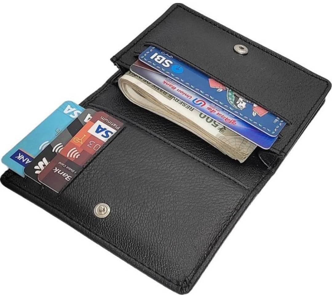     			HIDEFLIX PU Leather Unisex Card Holder ( Pack of 1 )