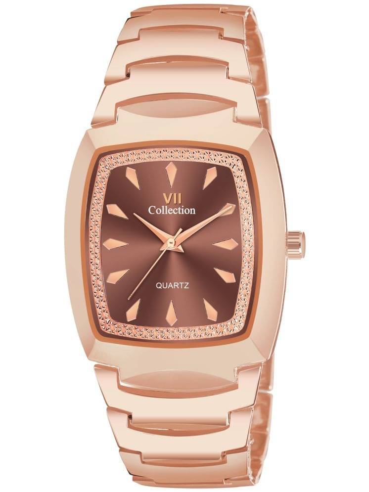     			Hala Rose Gold Stainless Steel Analog Men's Watch