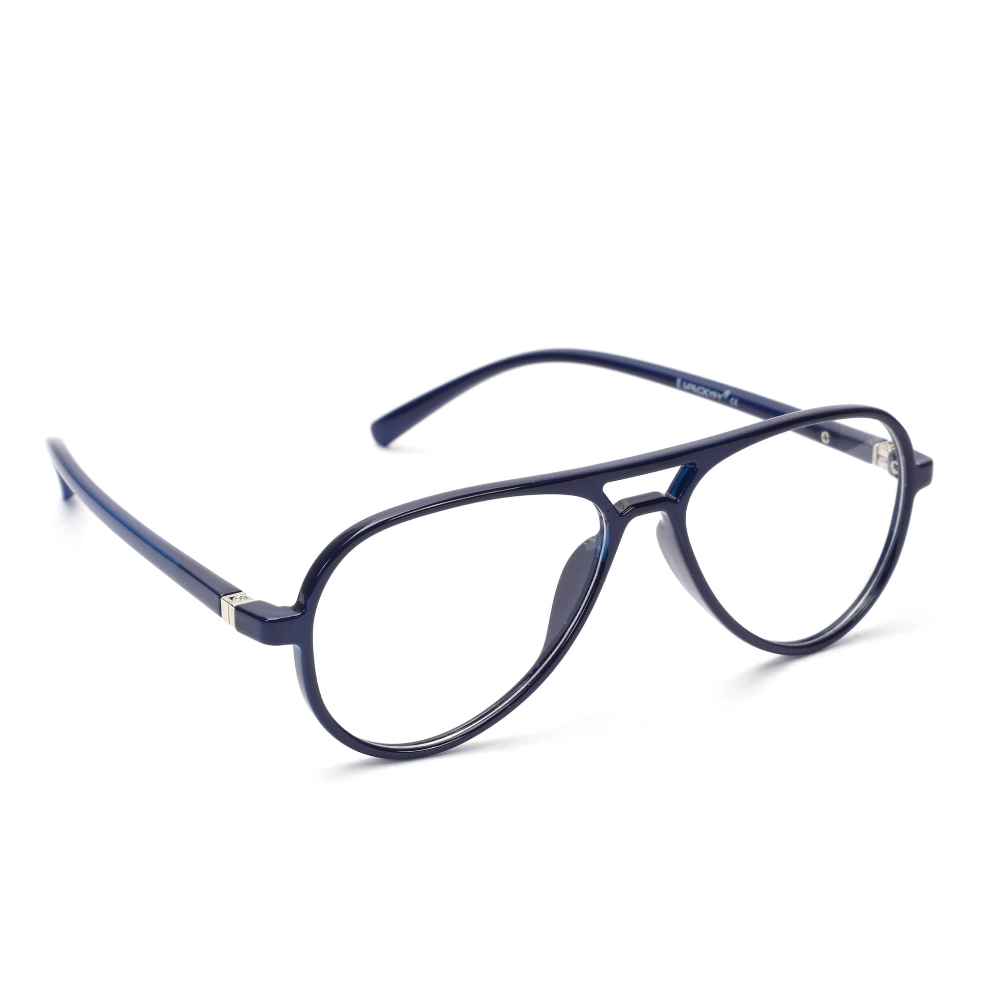 Hexxa Blue Full Rim Geometric Computer Glasses ( Pack of 1 )