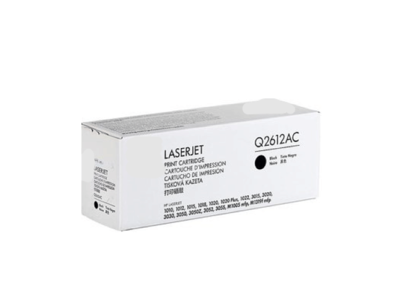 ID CARTRIDGE 12AC Black Single Toner for 1010,1012,1015,1018,1020,1020 Plus,1022n,1022nw,3020,3030,M1005,M1319f,LJ3050, LJ3052,LJ3055,3050Z     			ID CARTRIDGE 12AC Black Single Toner for 1010,1012,1015,1018,1020,1020 Plus,1022n,1022nw,3020,3030,M1005,M1319f,LJ3050, LJ3052,LJ3055,3050Z