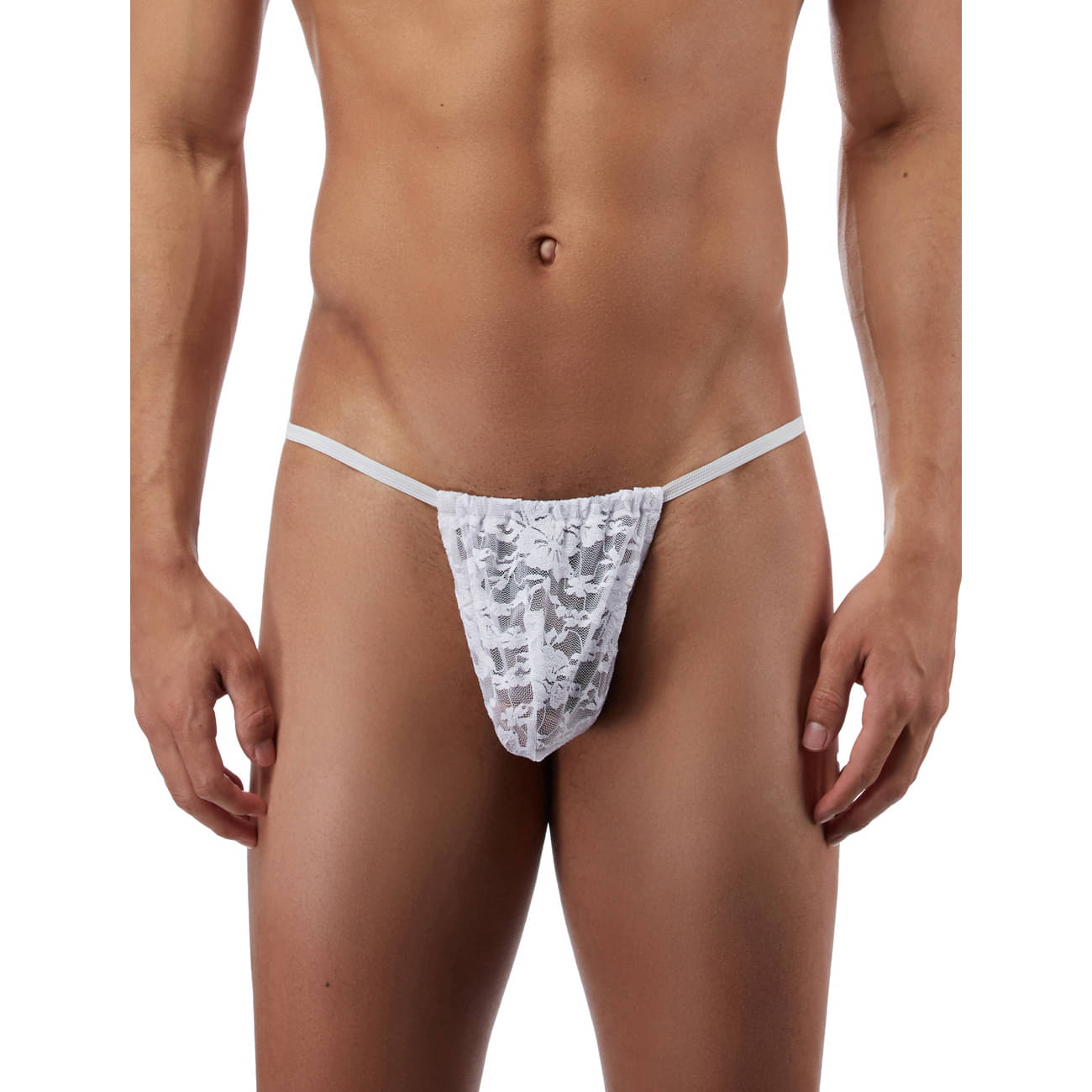     			Intimate Pack of 1 Microfibre G-String For Men's ( White )