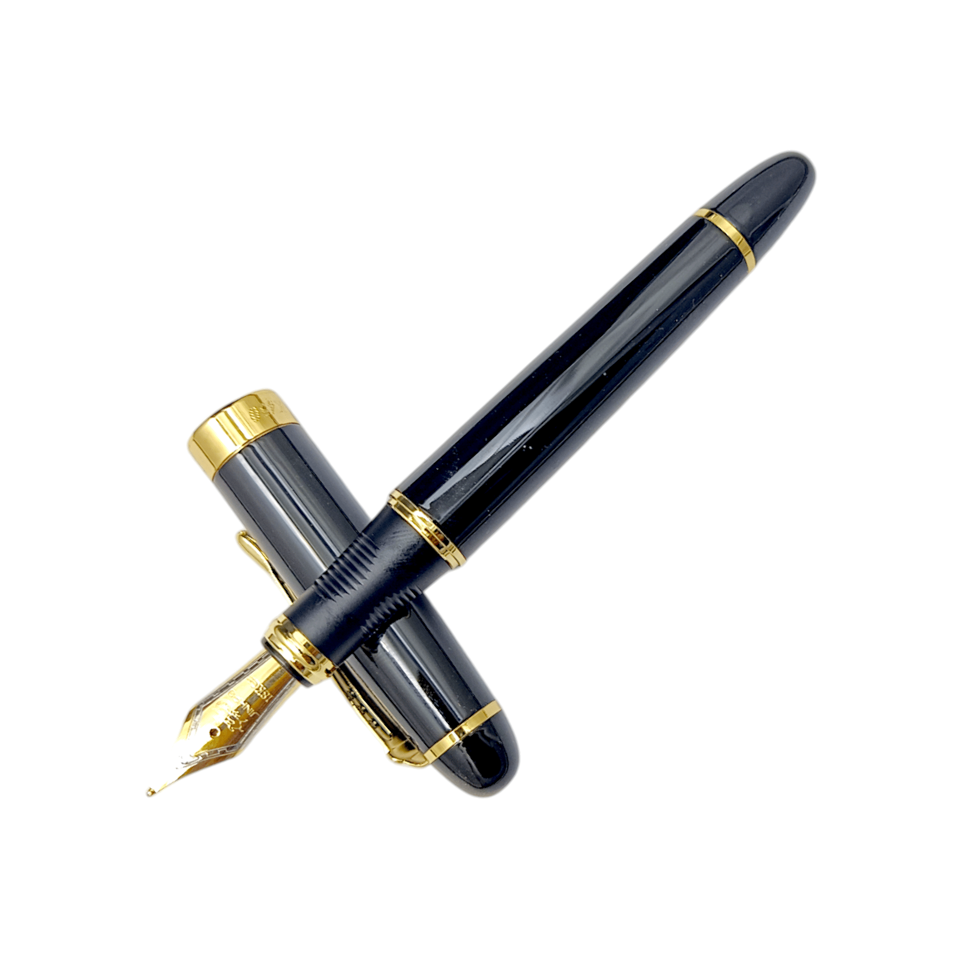     			JINHAO Black Medium Line Fountain Pen ( Pack of 1 )