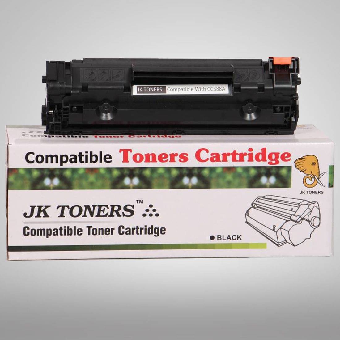     			JK TONERS  88a/ CC388A Black Single Toner for  P1007 P1008 Pro P1106 Pro P1108 Pro M1136