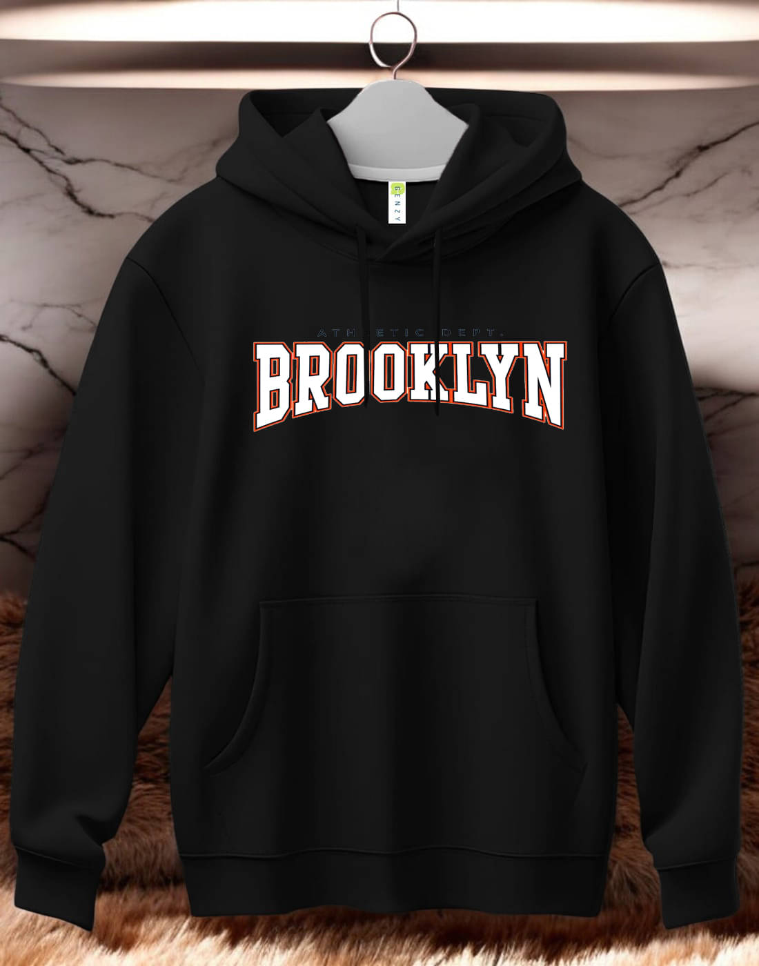 Lime Fleece Hooded Men's Sweatshirt - Black ( Pack of 1 ) Lime Fleece Hooded Men's Sweatshirt - Black ( Pack of 1 )