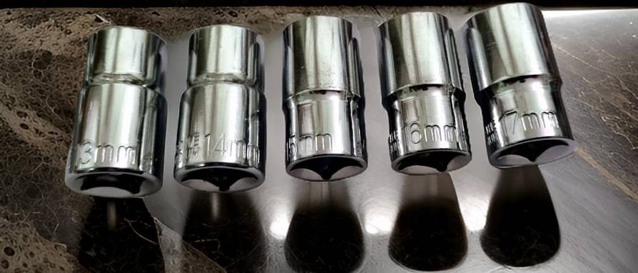 Oaykay Tools Socket Set Set of 5 Pc Oaykay Tools Socket Set Set of 5 Pc