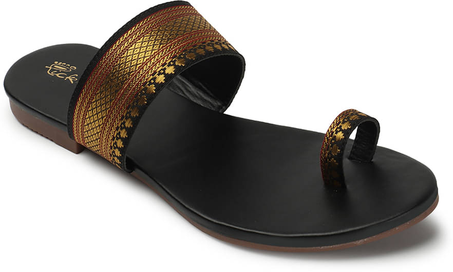 Picktoes Black Women's Flats     			Picktoes Black Women's Flats