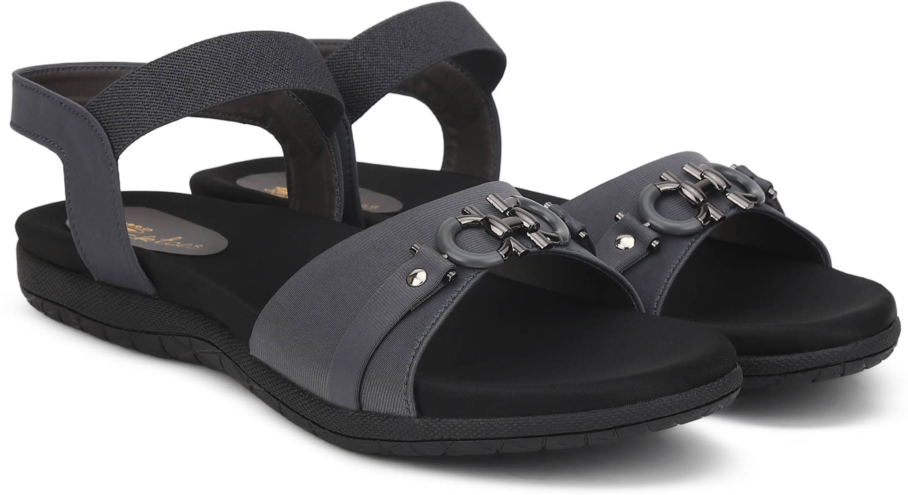 Picktoes Gray Women's Flats Picktoes Gray Women's Flats