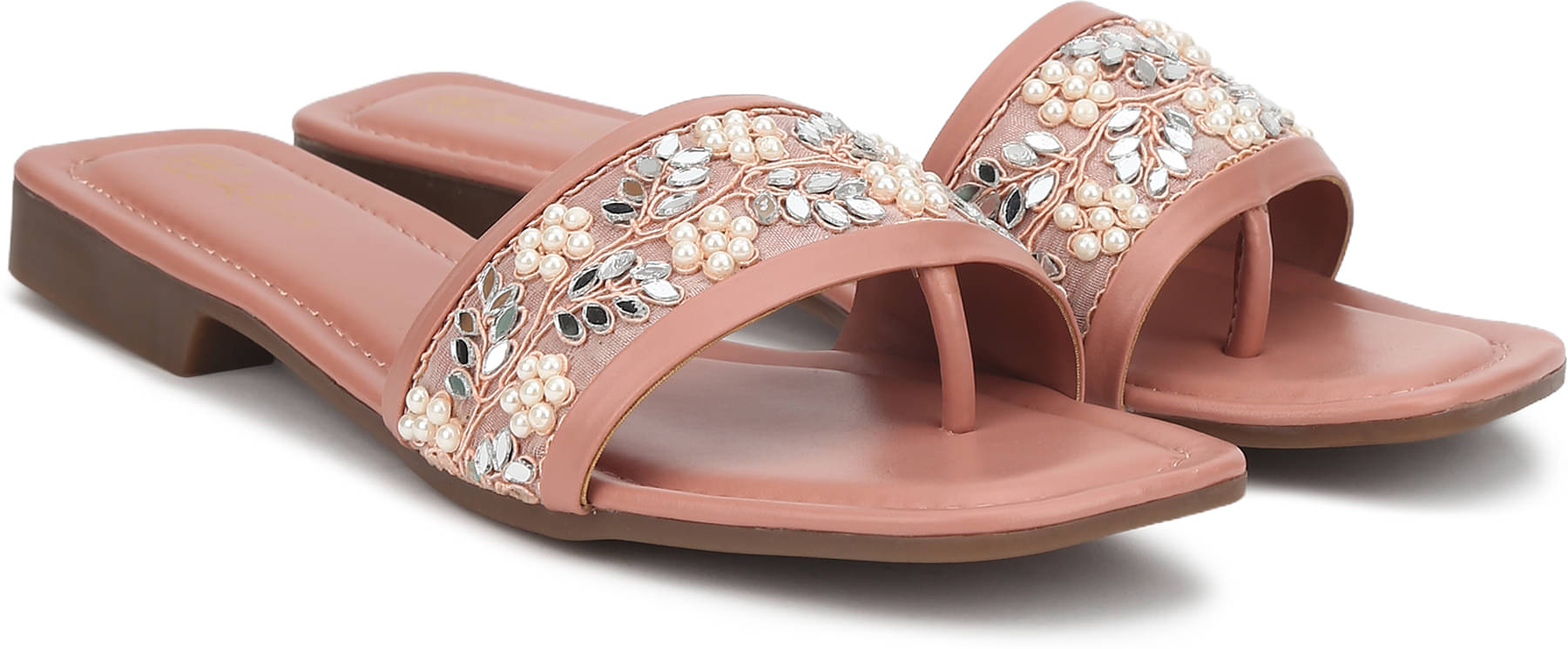    			Picktoes Pink Women's Flats