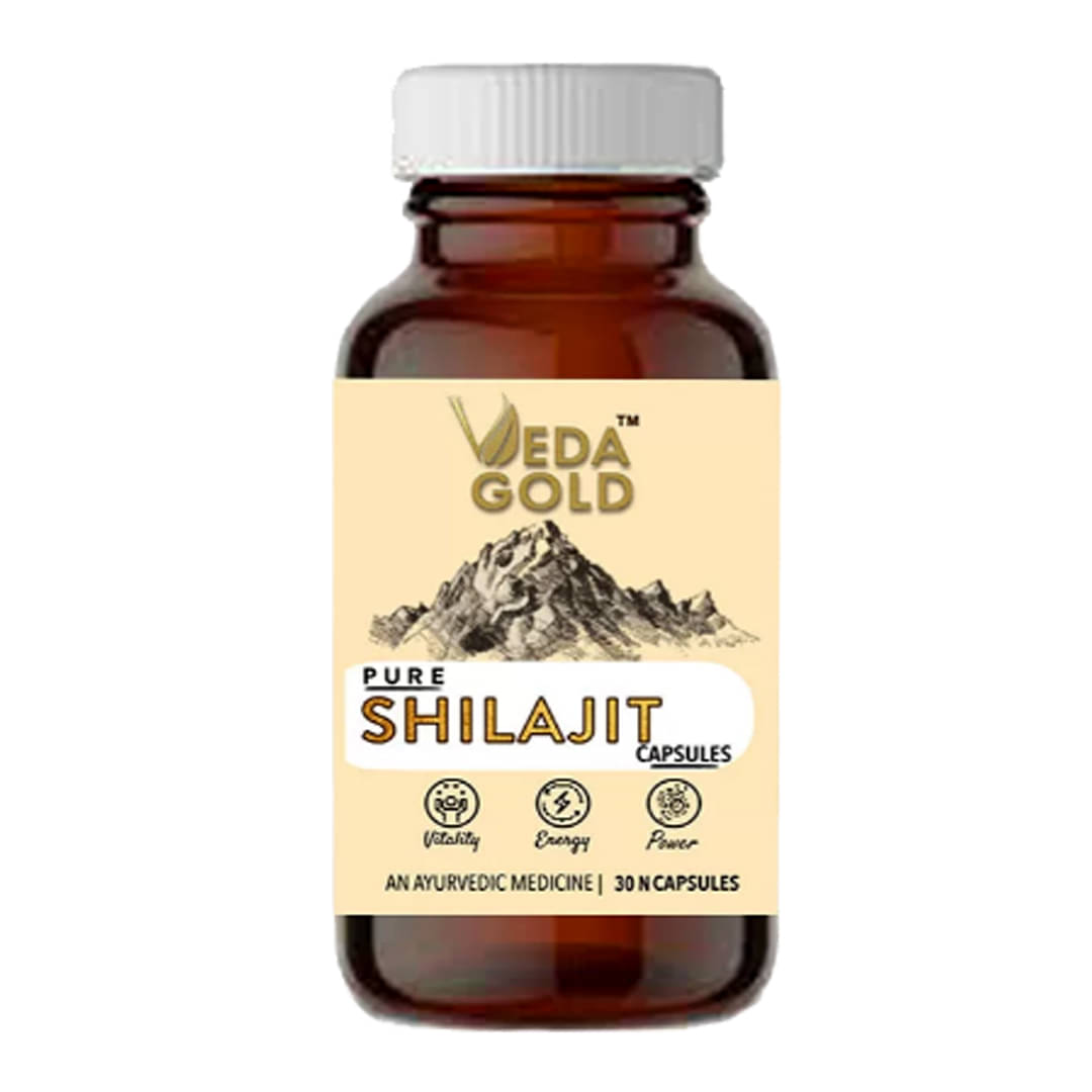     			Pure Himalayan Shilajit capsules For men 30 Capsules Stamina Capsules