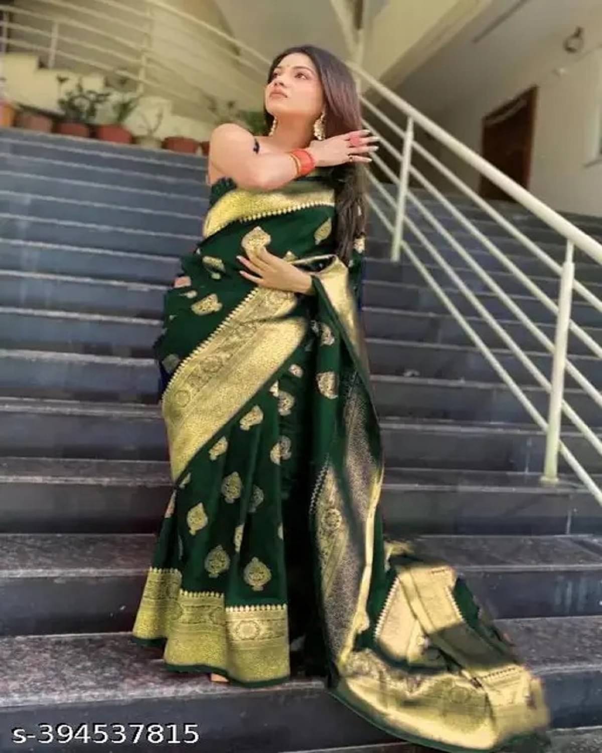 Saadhvi Silk Woven Saree With Unstitched Blouse Piece ( Lime Green1 )     			Saadhvi Silk Woven Saree With Unstitched Blouse Piece ( Lime Green1 )