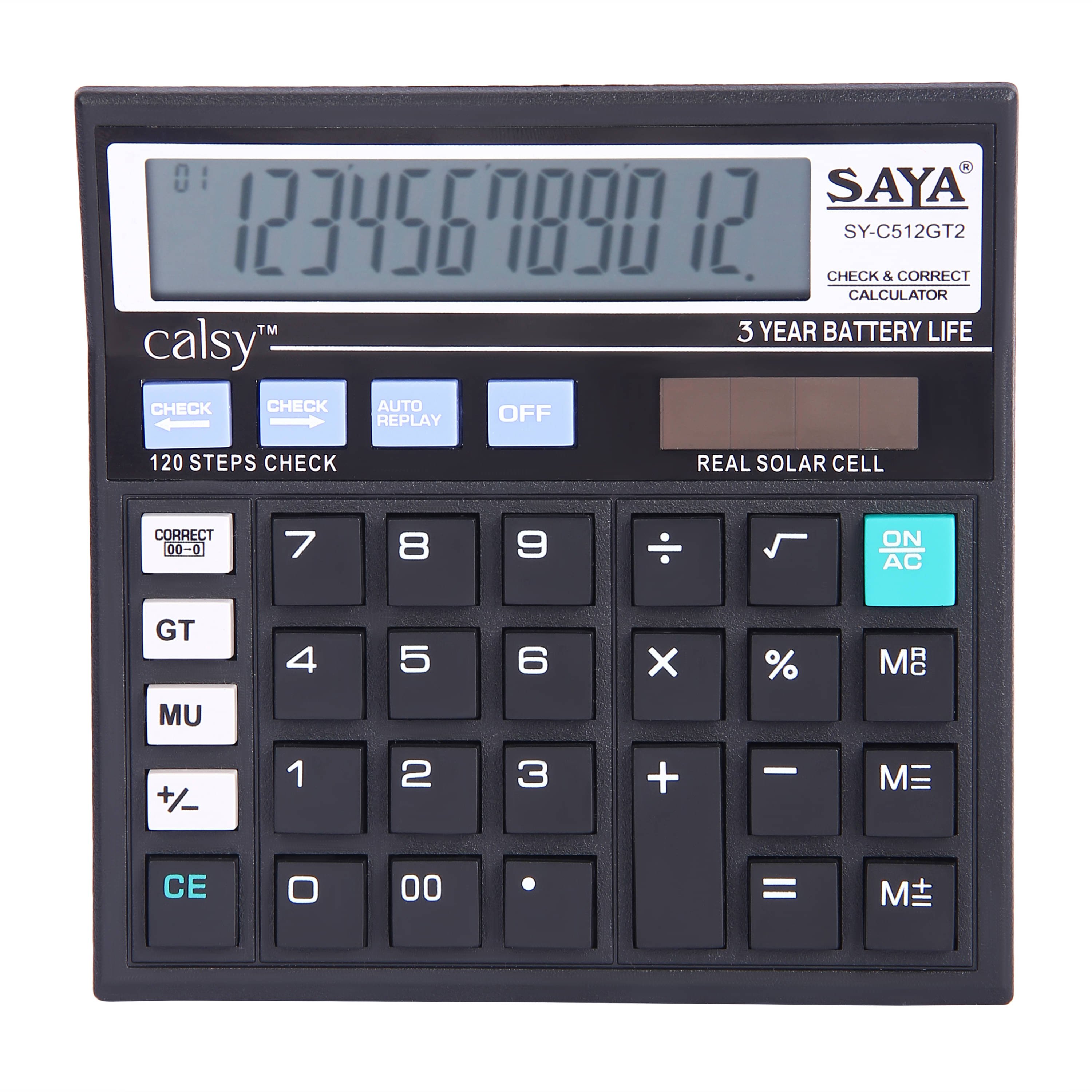     			Saya Check and Correct Basic Desktop Calculator