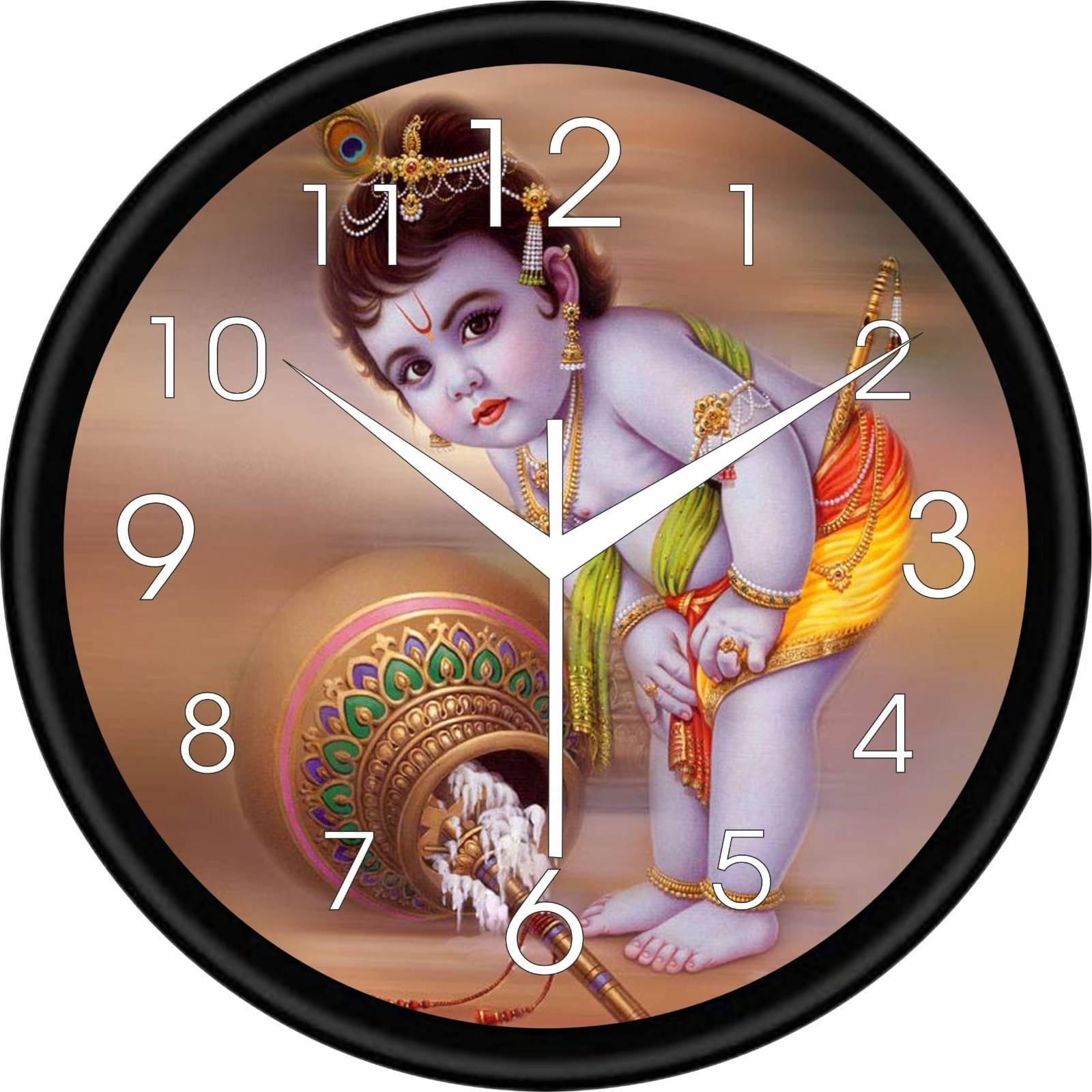     			Trendy Homes Circular Analog Wall Clock