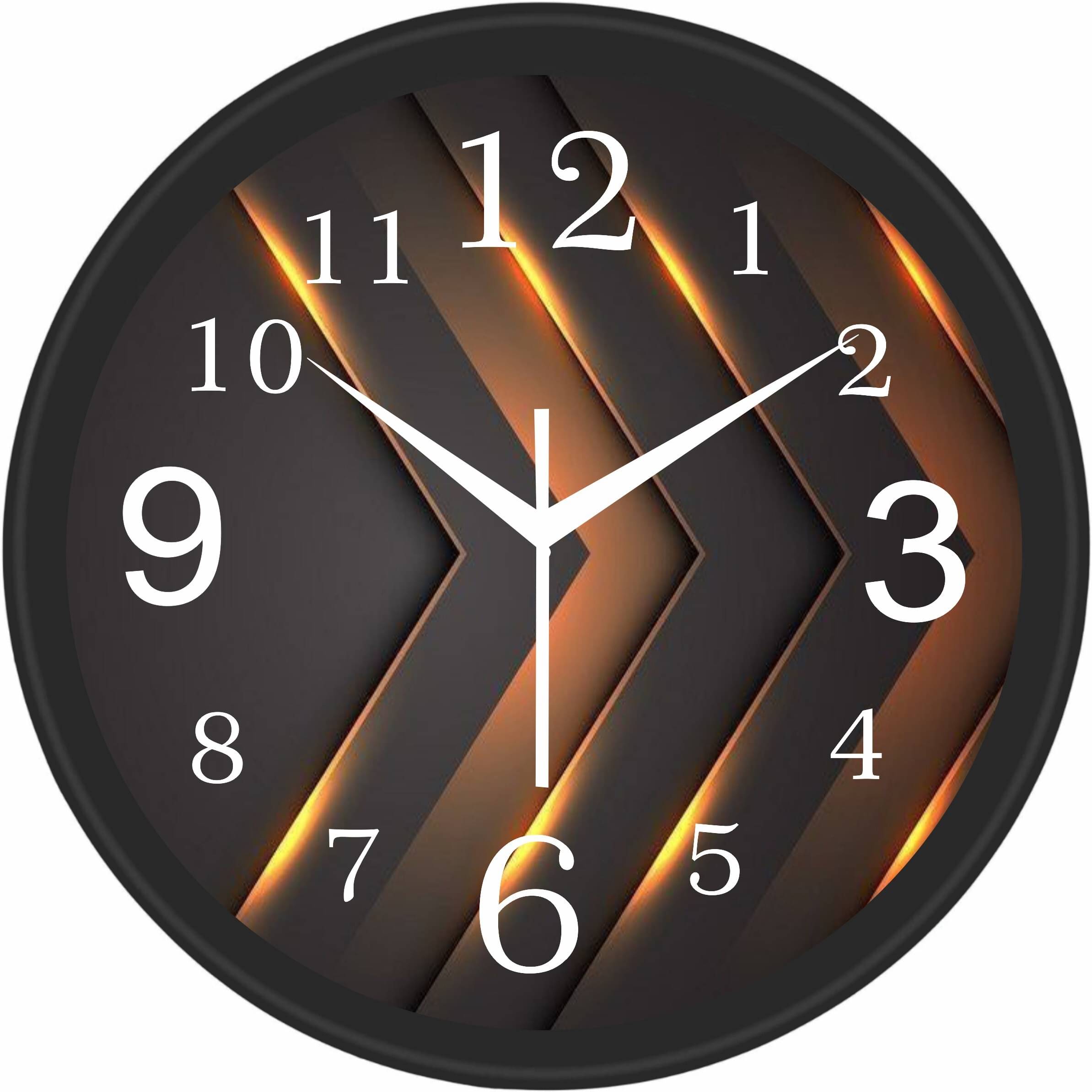     			Trendy Homes Circular Analog Wall Clock