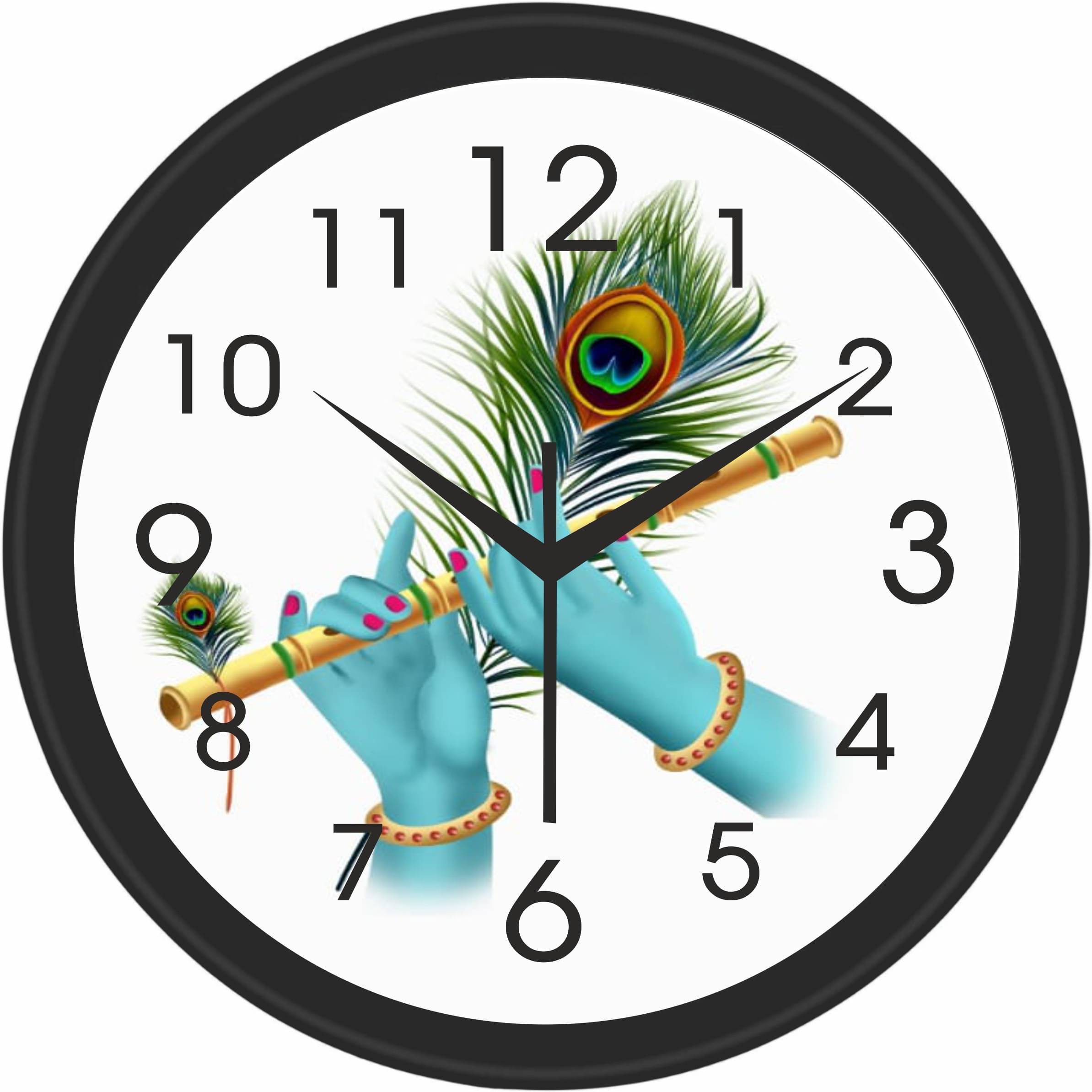     			Trendy Homes Circular Analog Wall Clock