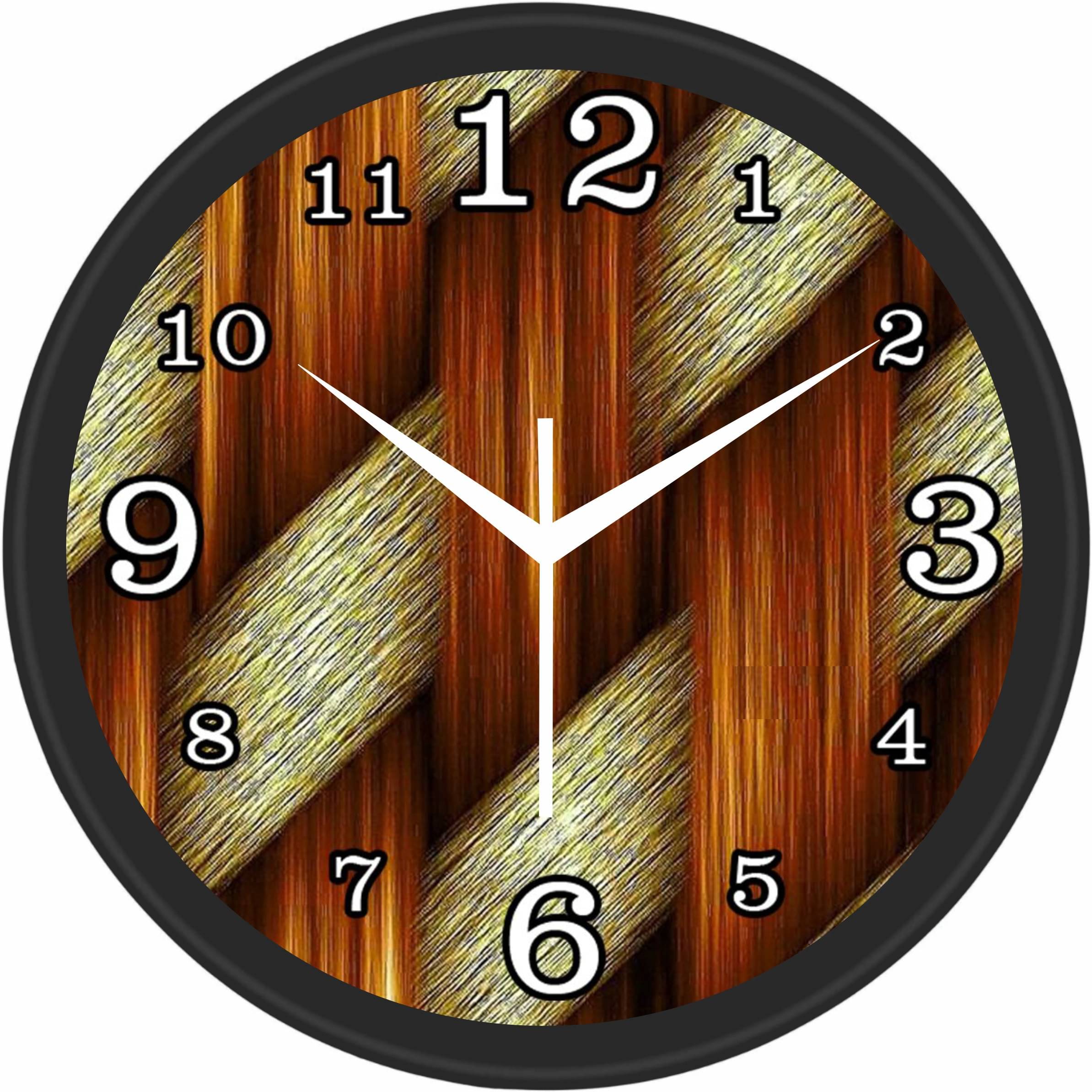     			Trendy Homes Circular Analog Wall Clock