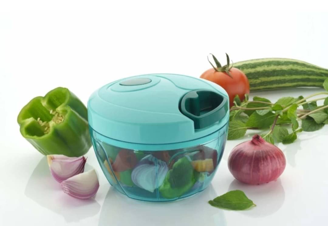     			ULTIMATE SHOPPING NETWORK AK handy Chopper Blue Plastic Mannual Chopper 100 ml ( Pack of 1 )