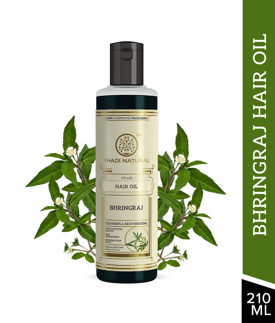 khadi natural Nourishment Bhringraj Oil 210 ml ( Pack of 1 )
