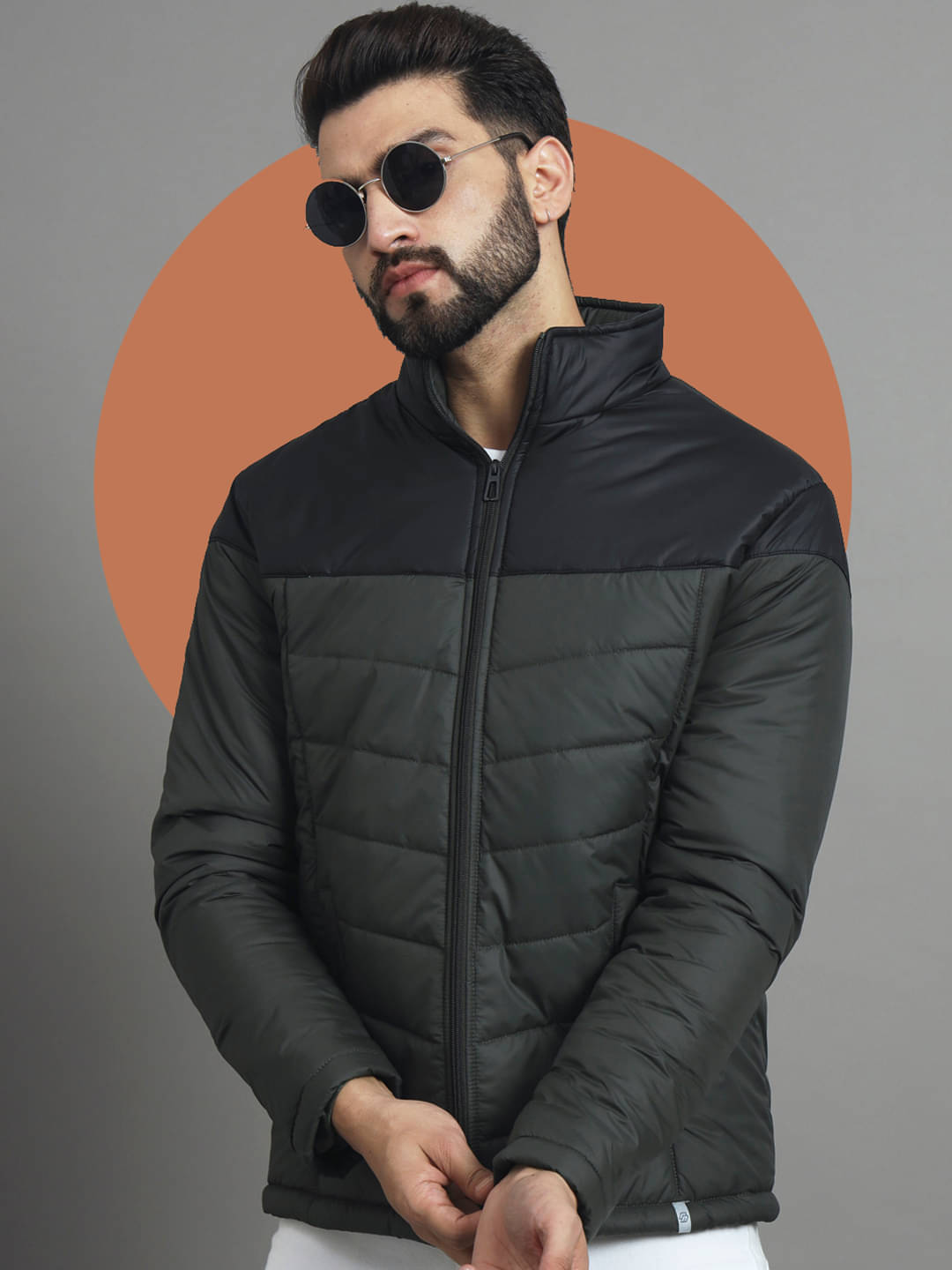 renuovo Polyester Men's Quilted & Bomber Jacket - Green ( Pack of 1 ) renuovo Polyester Men's Quilted & Bomber Jacket - Green ( Pack of 1 )