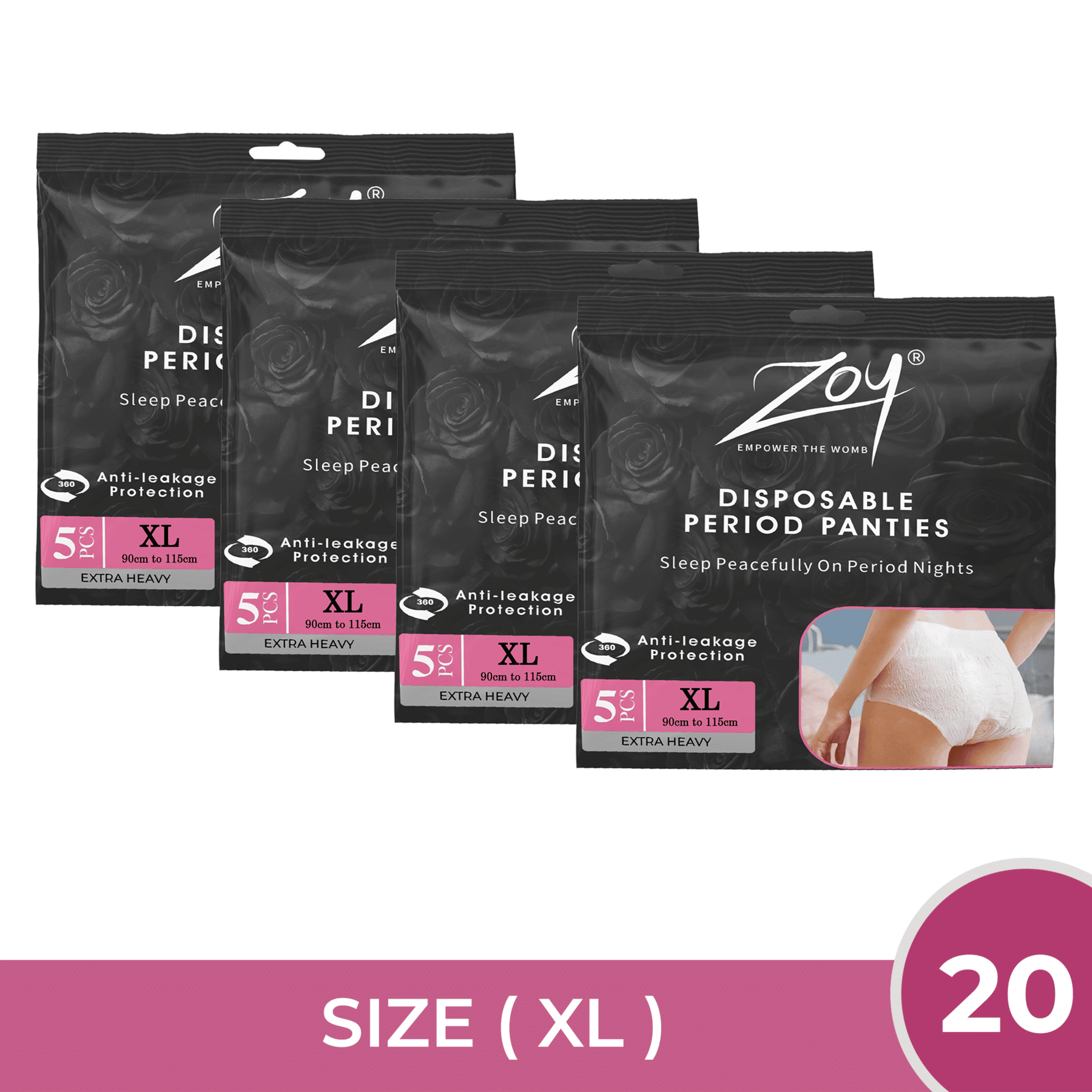     			zoy Cottony XL Regular Sanitary Pad
