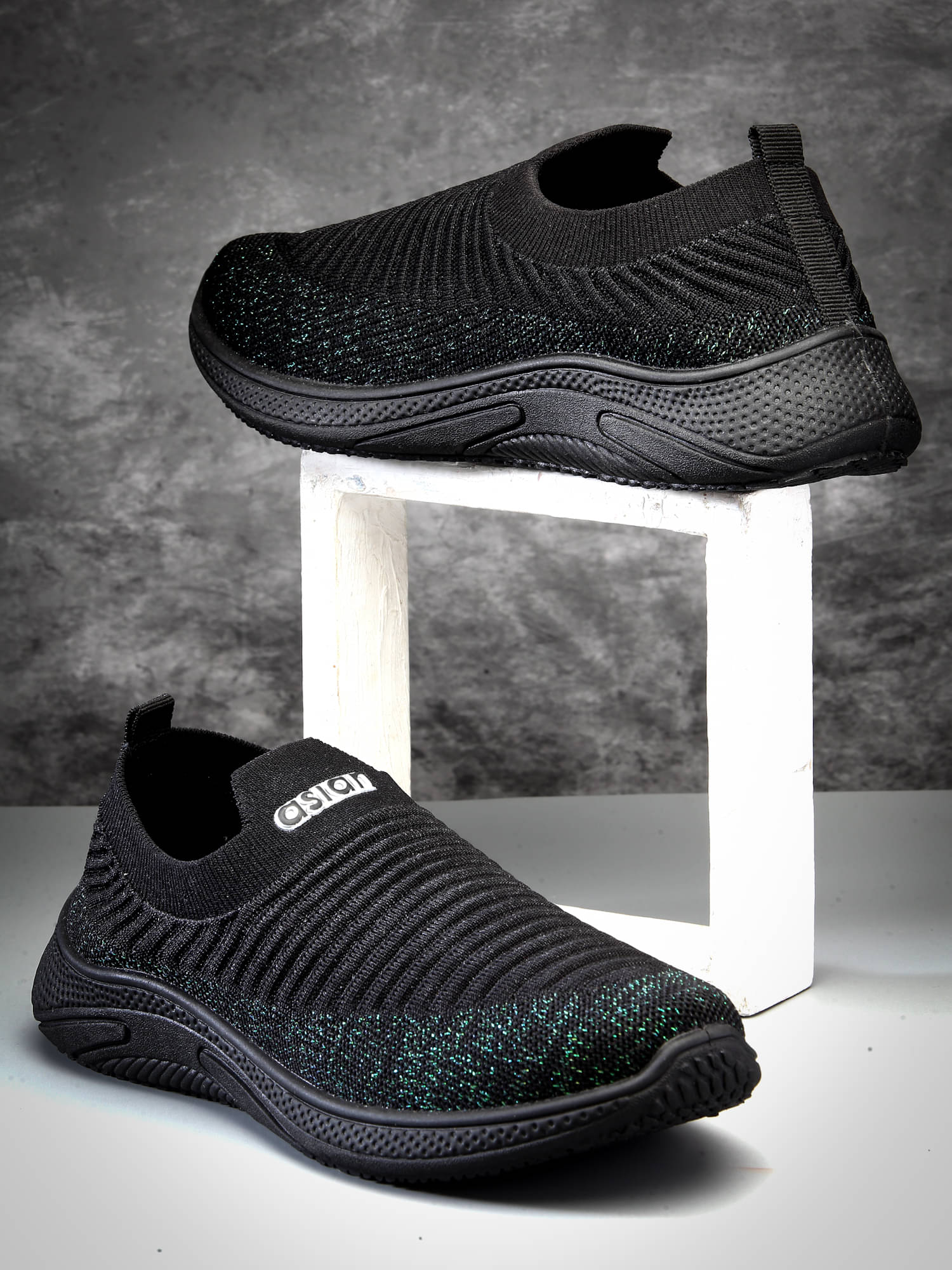 ASIAN Black Women's Slip On ASIAN Black Women's Slip On