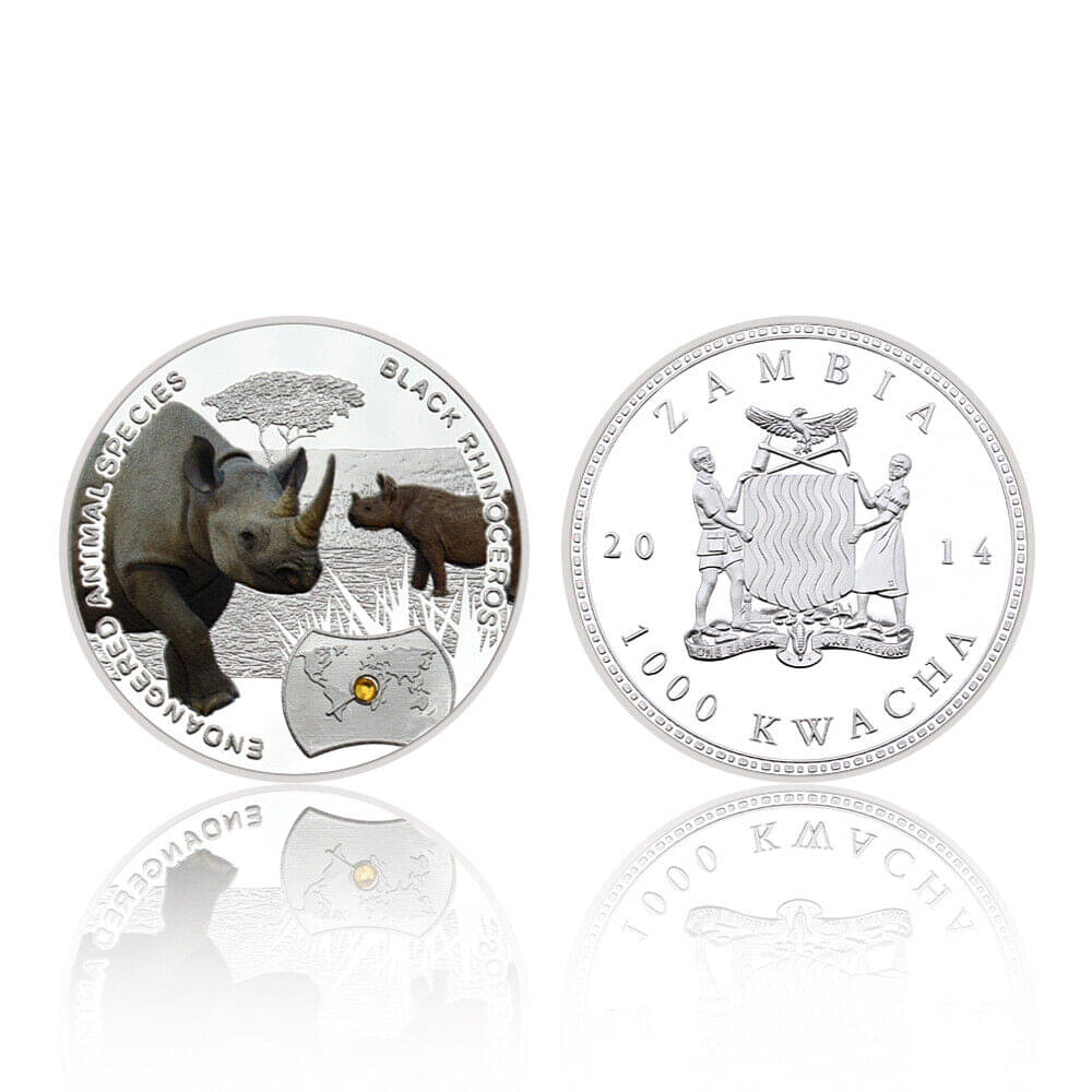 Black Rhinoceros Endangered Animal Commemorative Collectible Silver Coin 1 Oz Heavy Thick Rare to get Medallion Fantasy Physical Coin (Silver Plated with Luxury Box) Black Rhinoceros Endangered Animal Commemorative Collectible Silver Coin 1 Oz Heavy Thick Rare to get Medallion Fantasy Physical Coin (Silver Plated with Luxury Box)