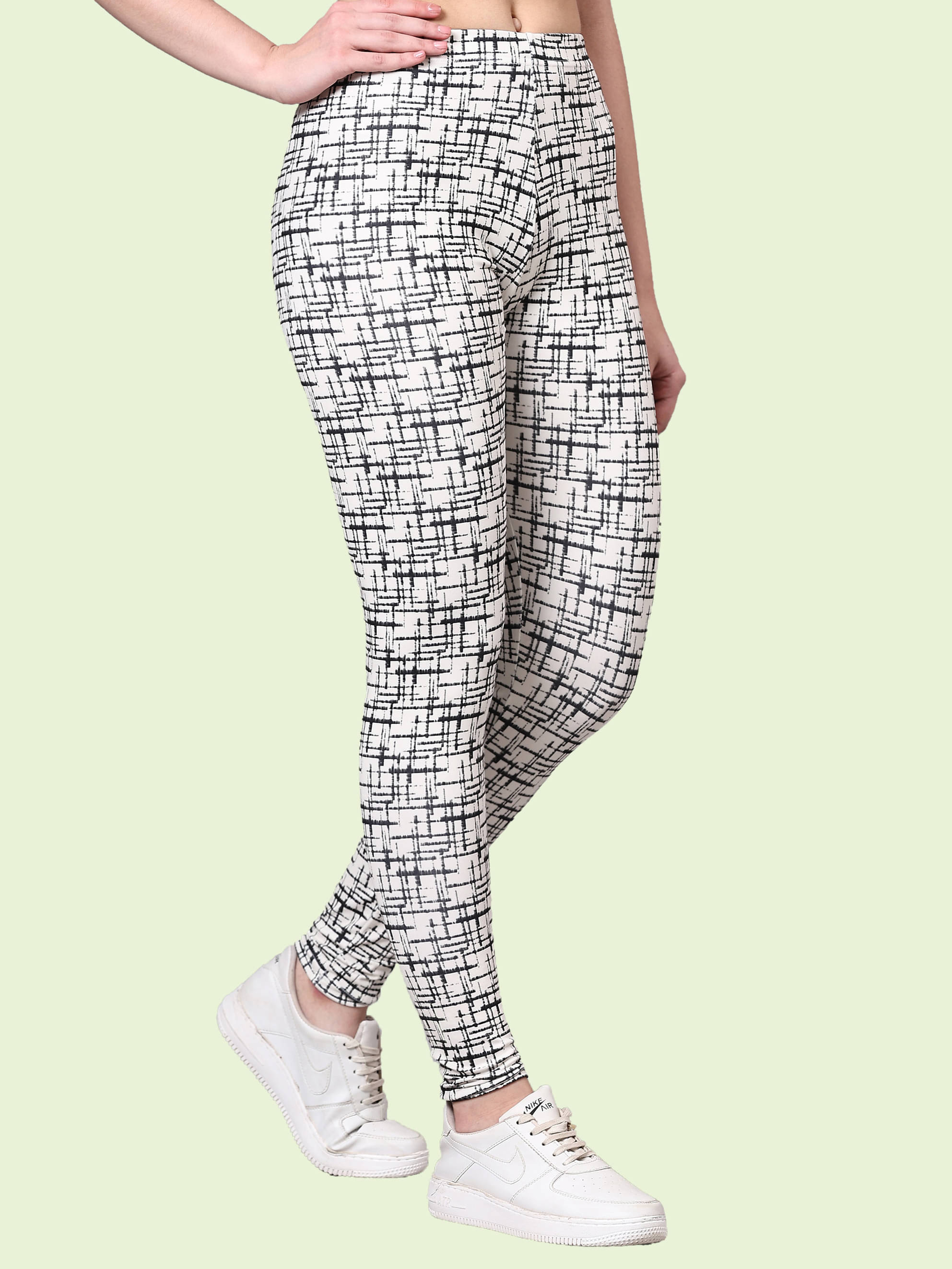     			DTR FASHION - Cotton Blend Regular Fit Off White Women's Jeggings ( Pack of 1 )
