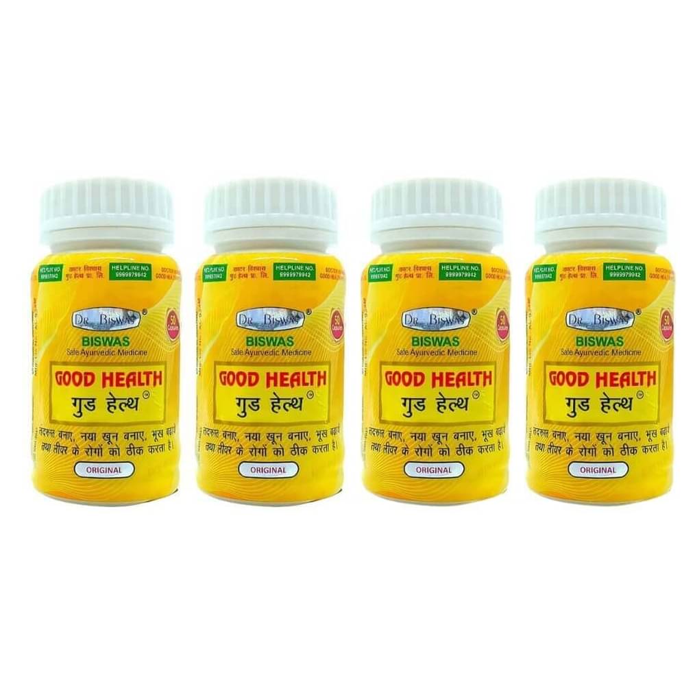     			Dr. Chopra Biswas Good Health Capsule 50 no.s Pack of 4