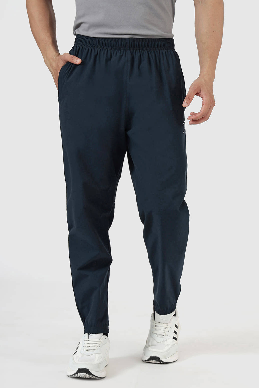 Fuaark Navy Polyester Men's Sports Joggers ( Pack of 1 ) - Track Pants | Buy online on ZillyBuy