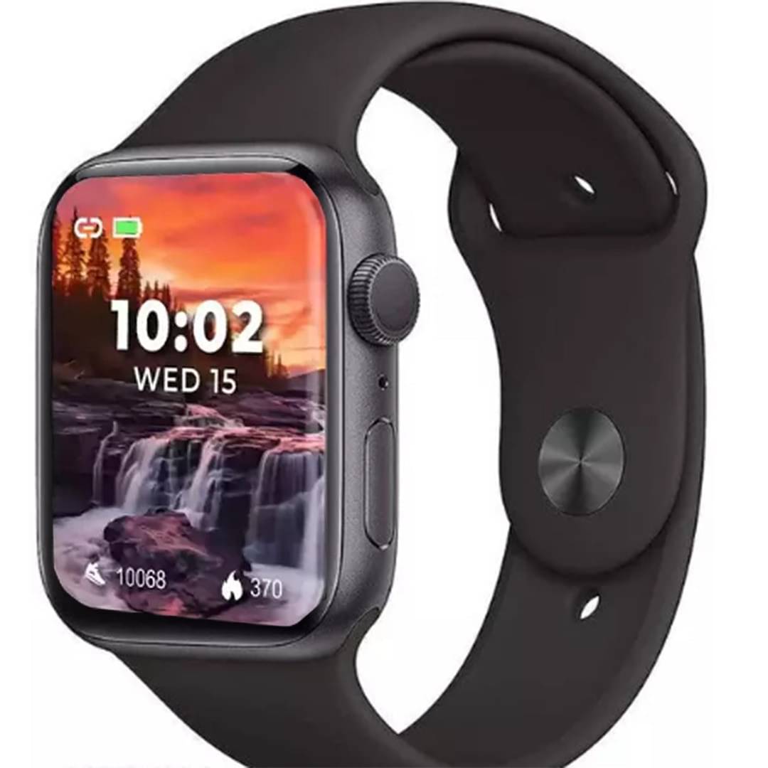     			GT GLOTIME AMOLED BT Calling Silicone Upto 1-2 days Smart Watch Black