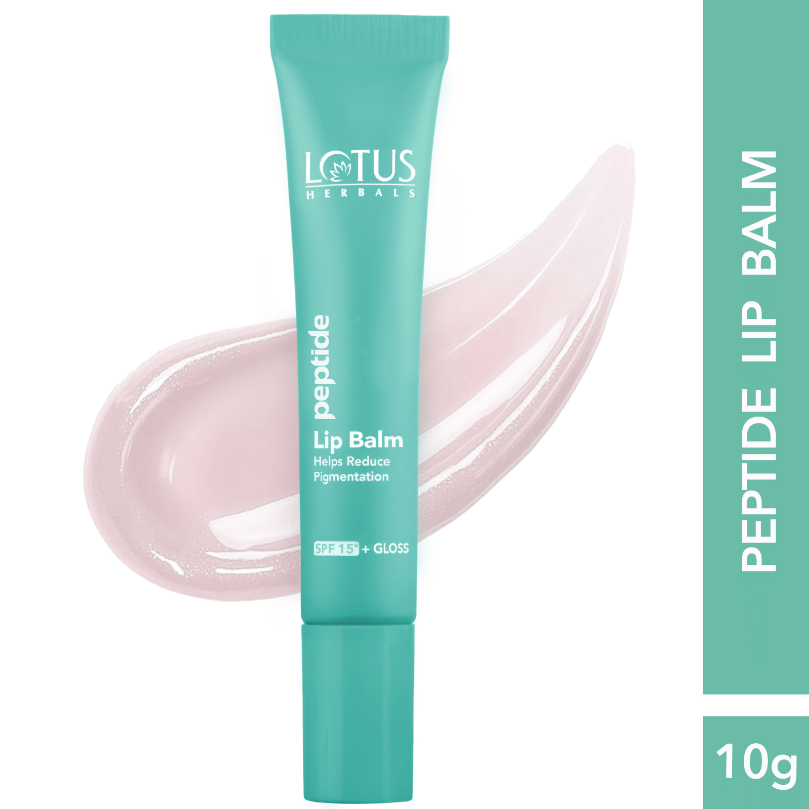 Lotus Herbals PEPTIDE LIP BALM SPF-15 10g (Pack of 1) Lotus Herbals PEPTIDE LIP BALM SPF-15 10g (Pack of 1)