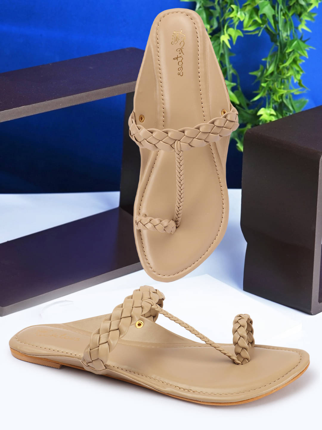 Picktoes Cream Women's Flats Picktoes Cream Women's Flats