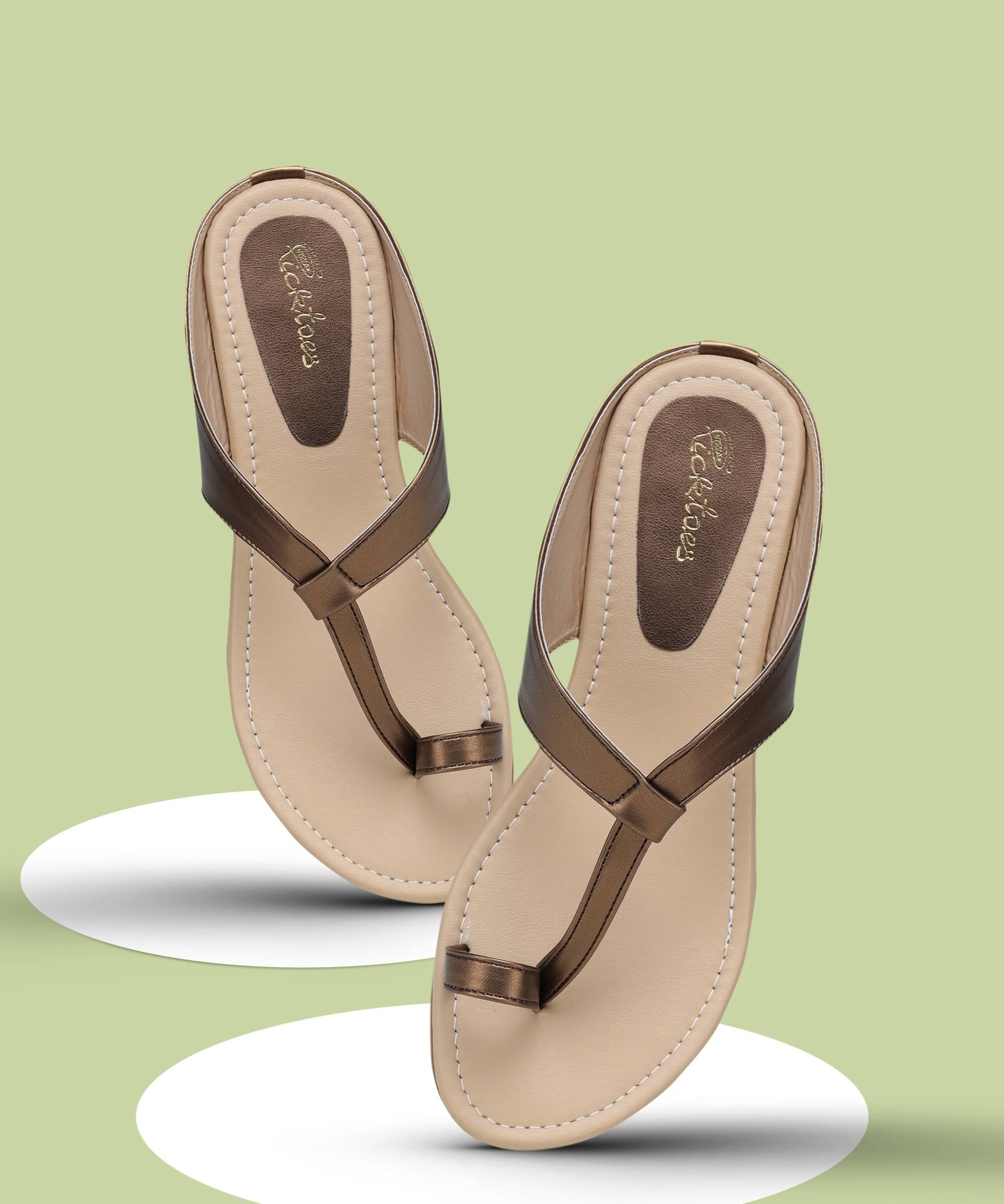 Picktoes Gold Women's Flats Picktoes Gold Women's Flats