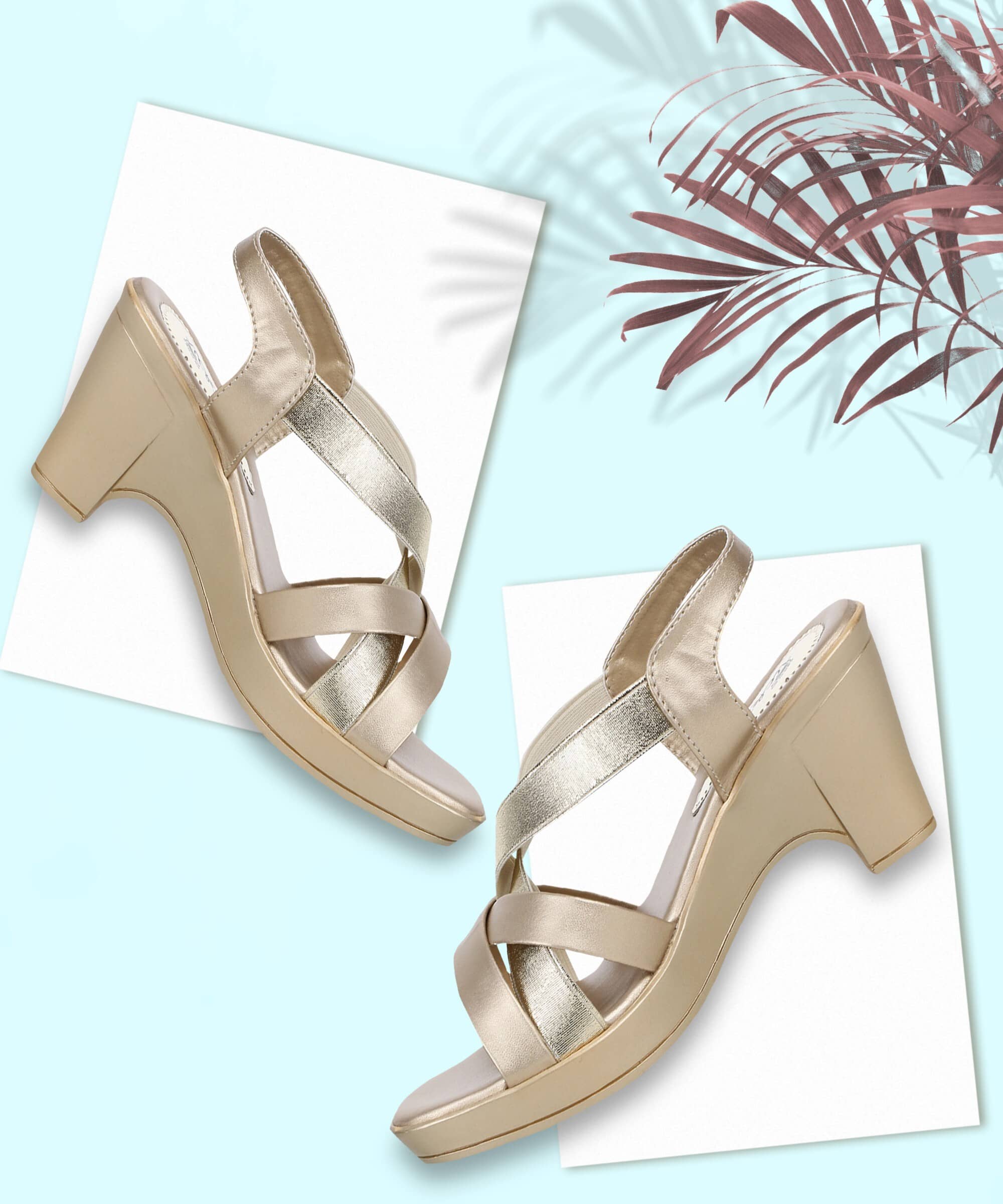 Picktoes Black Women's Sandal Heels - Heels | Buy online on ZillyBuy