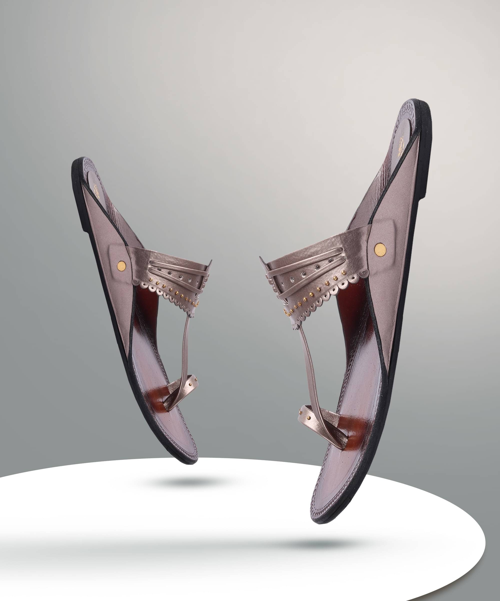     			Picktoes Gray Women's Flats