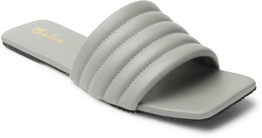     			Picktoes Gray Women's Flats