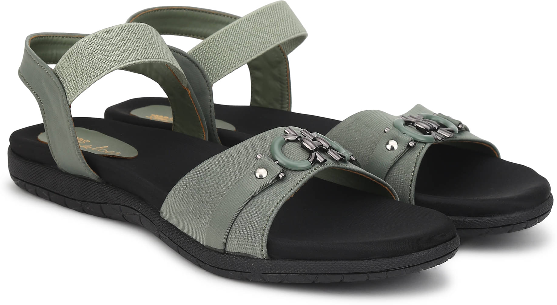 Picktoes Green Women's Flats Picktoes Green Women's Flats
