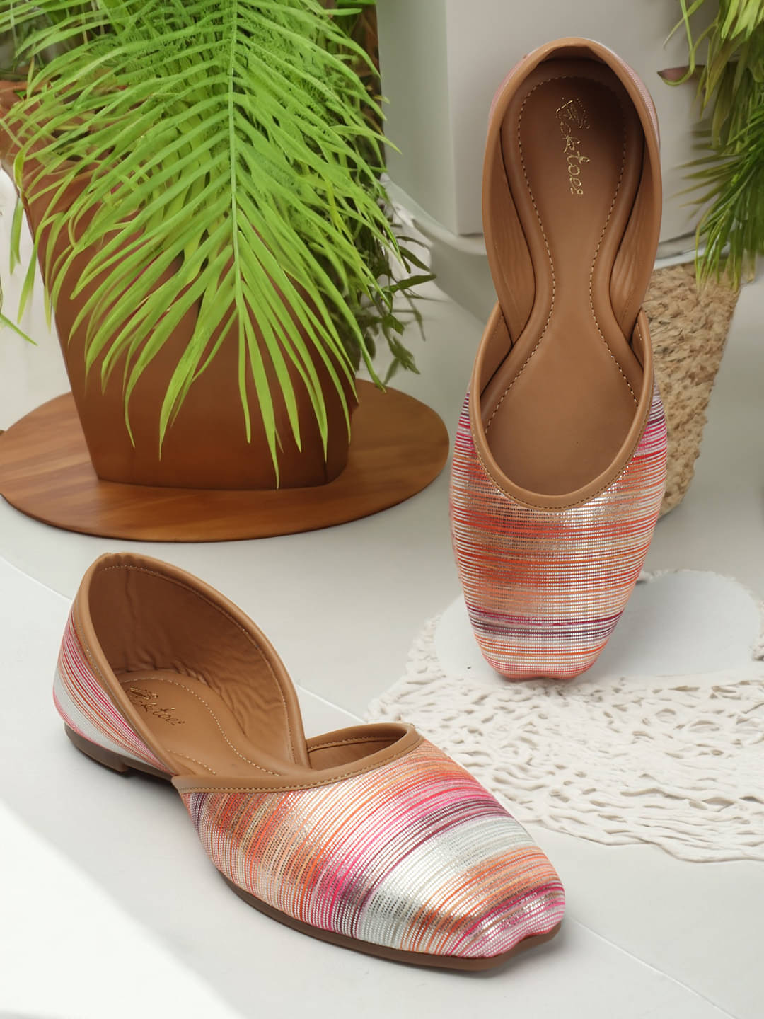 Picktoes Pink Women's Flats Picktoes Pink Women's Flats