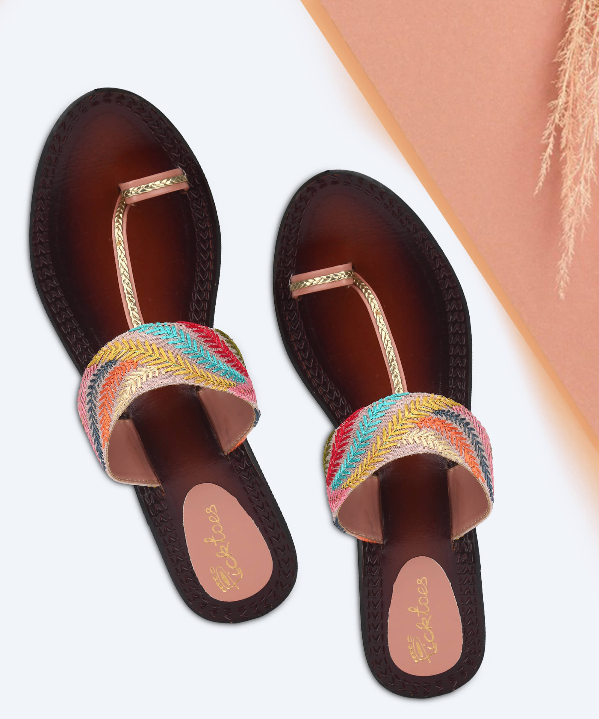 Picktoes Pink Women's Sandal Heels Picktoes Pink Women's Sandal Heels