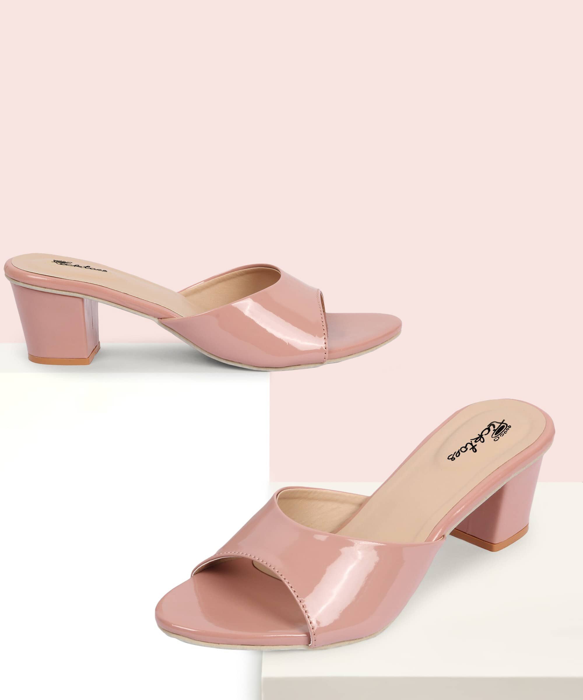 Picktoes Pink Women's Sandal Heels - Heels | Buy online on ZillyBuy