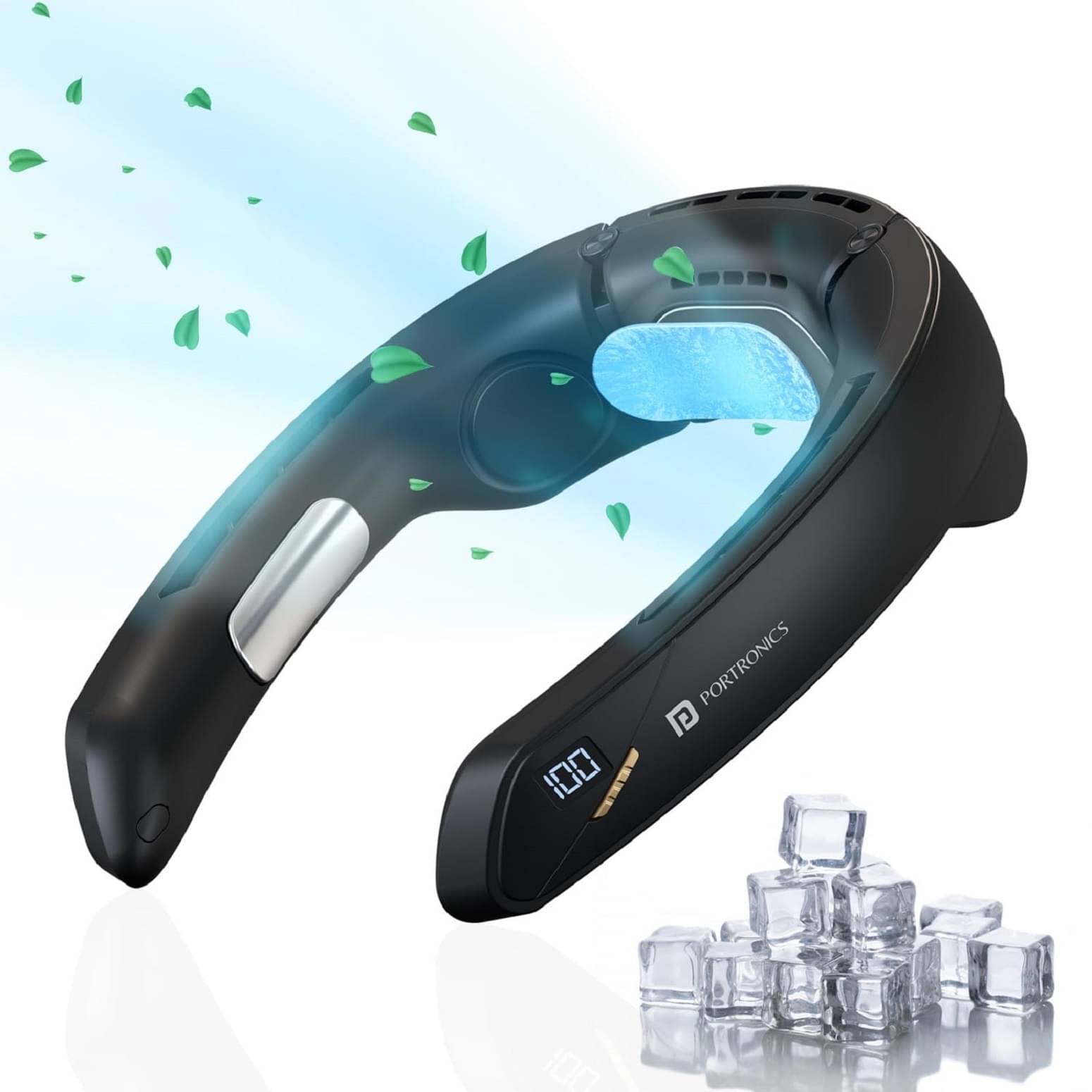     			Portronics ‎CoolAid Bladeless Fan Black