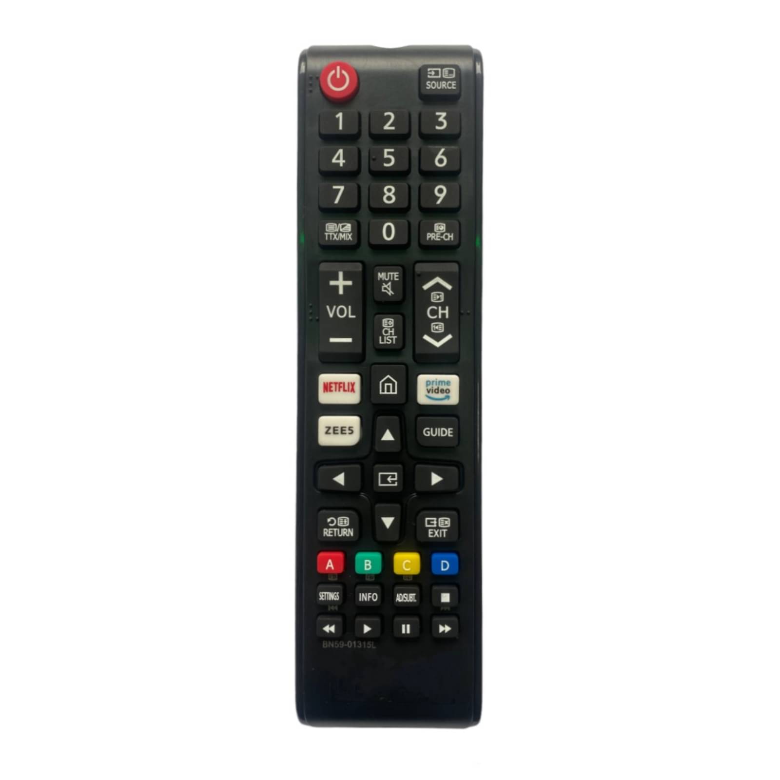 Upix 624 (No Voice) Smart TV Remote Compatible with Samsung Smart TV Remote Upix 624 (No Voice) Smart TV Remote Compatible with Samsung Smart TV Remote