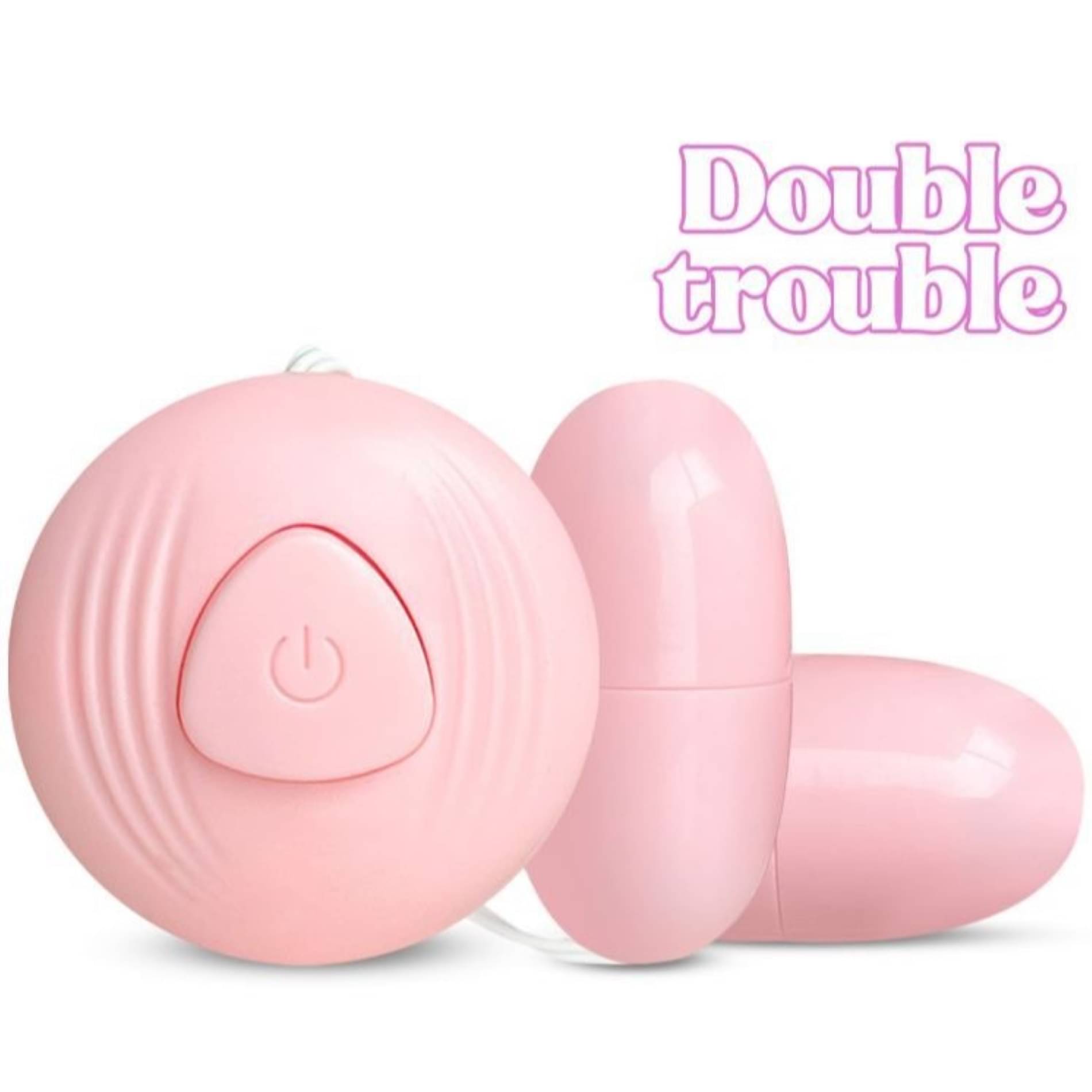 Double Egg With Remote Massager For Full Body Relaxtion & Pain Relief With 5 Speed, Pink Color (Pack of 1) Double Egg With Remote Massager For Full Body Relaxtion & Pain Relief With 5 Speed, Pink Color (Pack of 1)
