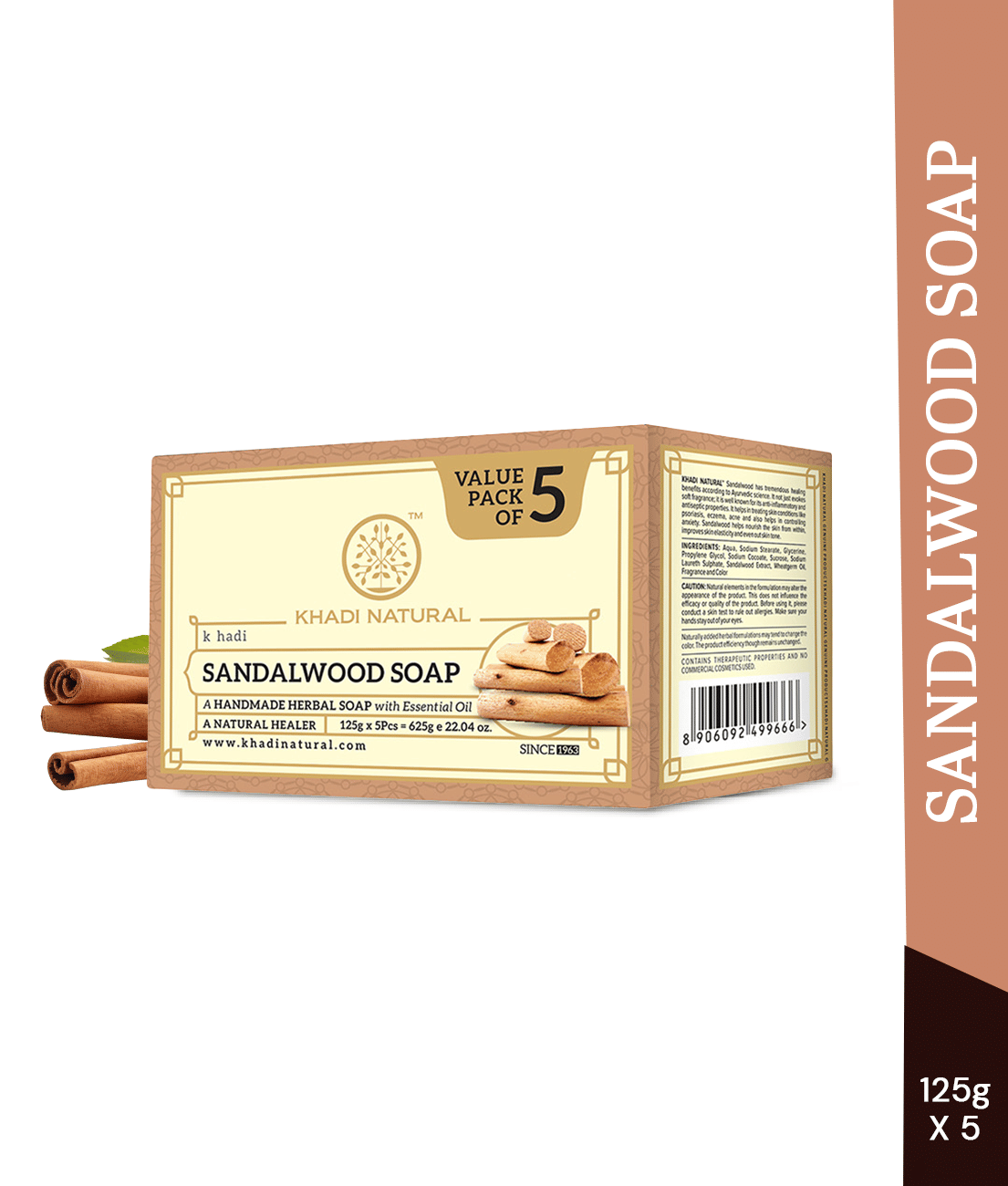 khadi natural Freshness Soap for All Skin Type ( Pack of 5 )