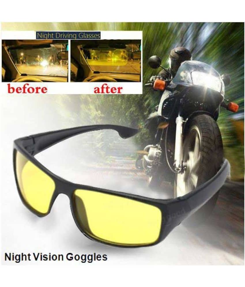 Day Night Vision Goggles For Bike Riding Cars Pack of