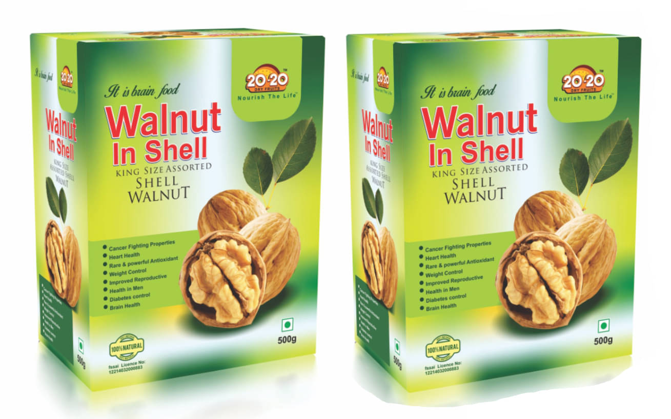    			20-20 Dry Fruits Walnuts (Akhrot) 1000 g