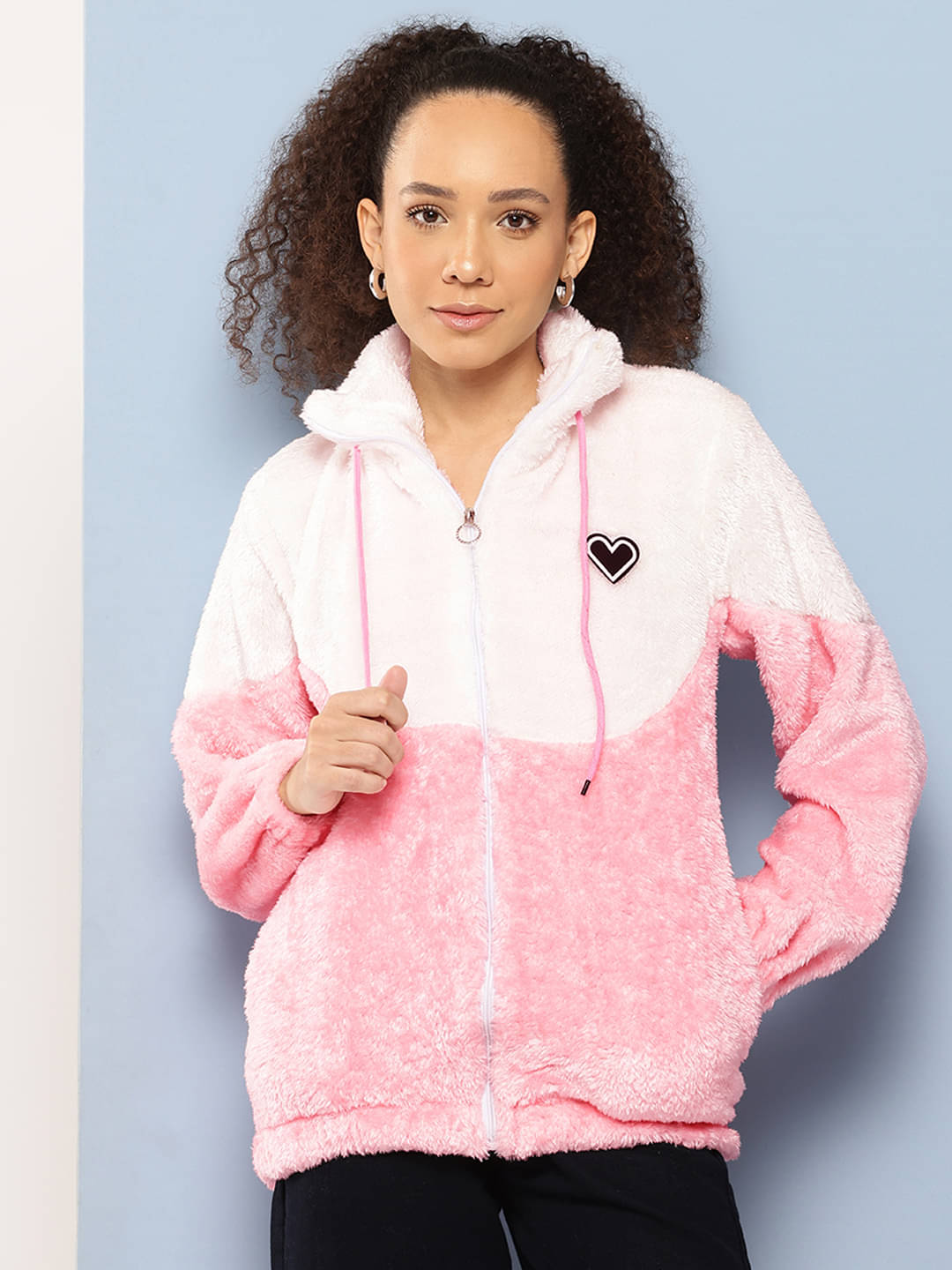 Aarika Women Regular Jacket ( Peach ) Aarika Women Regular Jacket ( Peach )